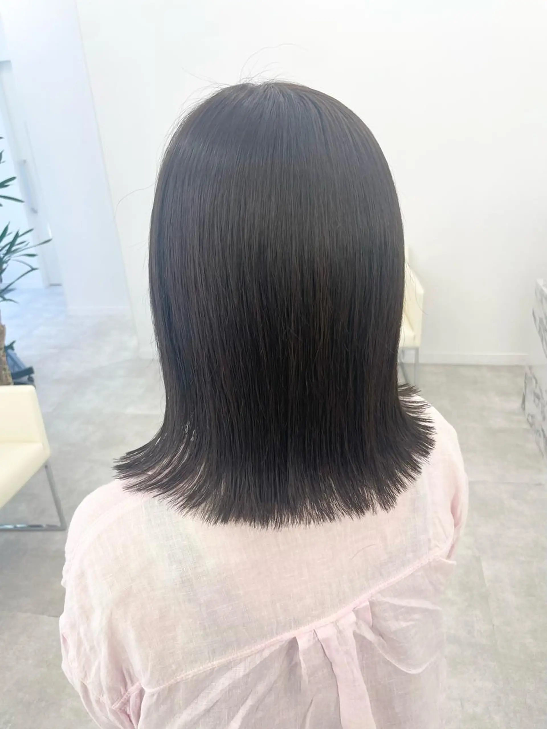 ミディアム カラー ヘアアレンジ カット ヘアカラー トリートメント 【Sweep】おじま のぞみのヘアスタイル