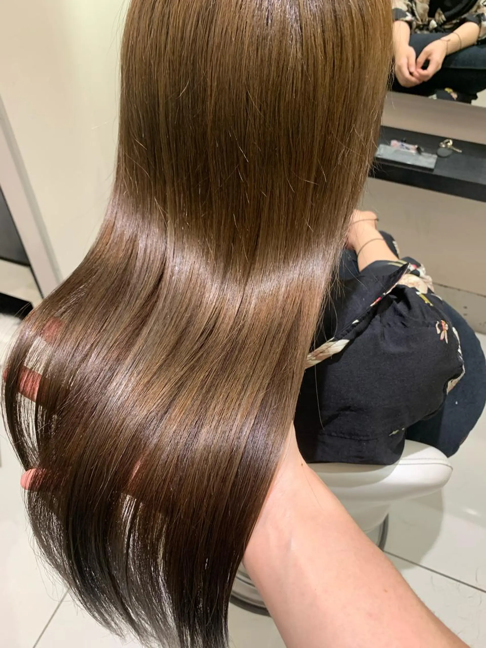 ロング ヘアカラー トリートメント ヘアセット ✨上村 潤平✨メンズヘア✨のヘアスタイル