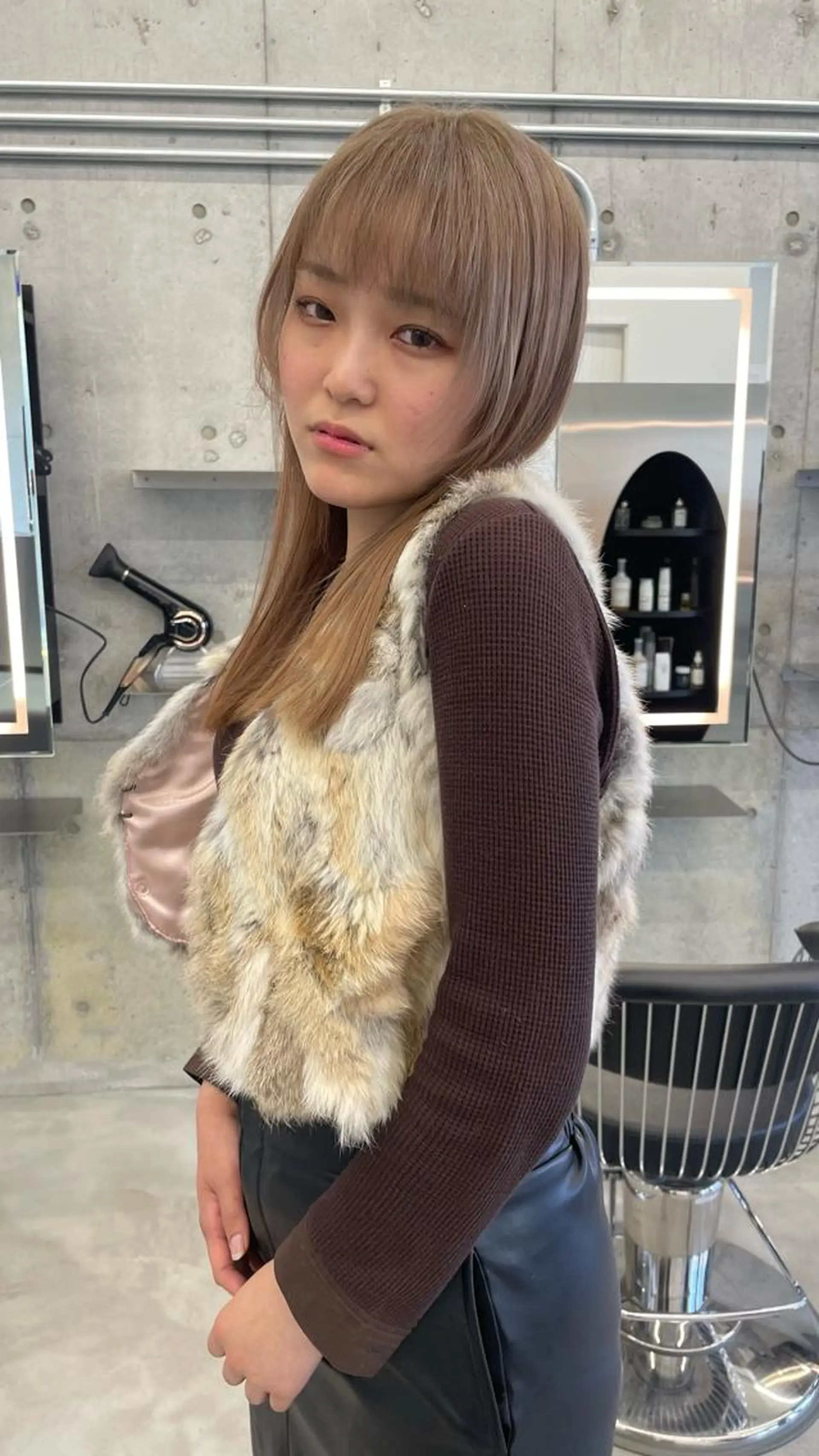 ロング カラー ブラウンカラー ダブルカラー 薬院浄水通/ショート /ボブ/rukaのヘアスタイル