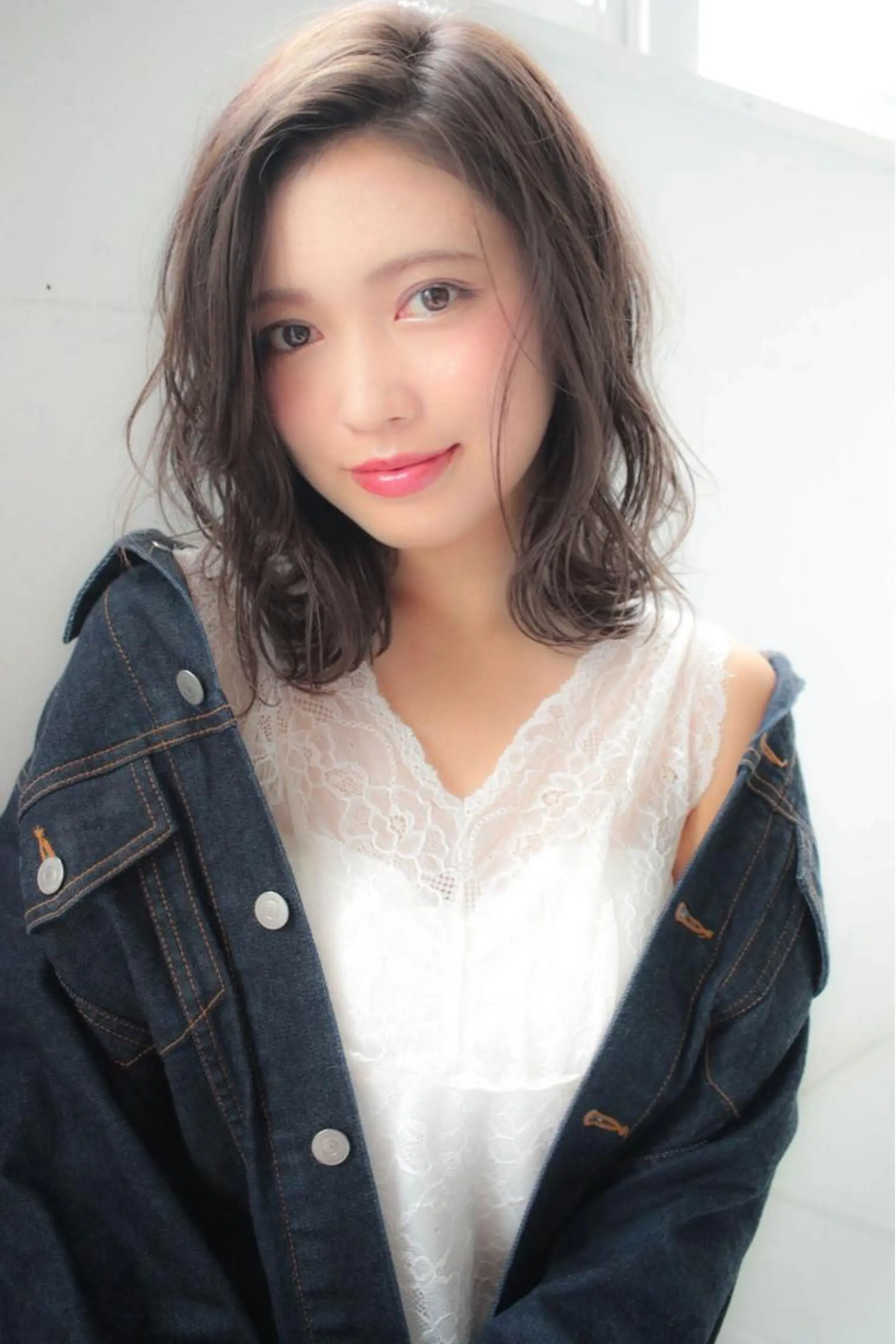 ミディアム うる艶/レイヤー 🪞池袋LAND🪞のヘアスタイル