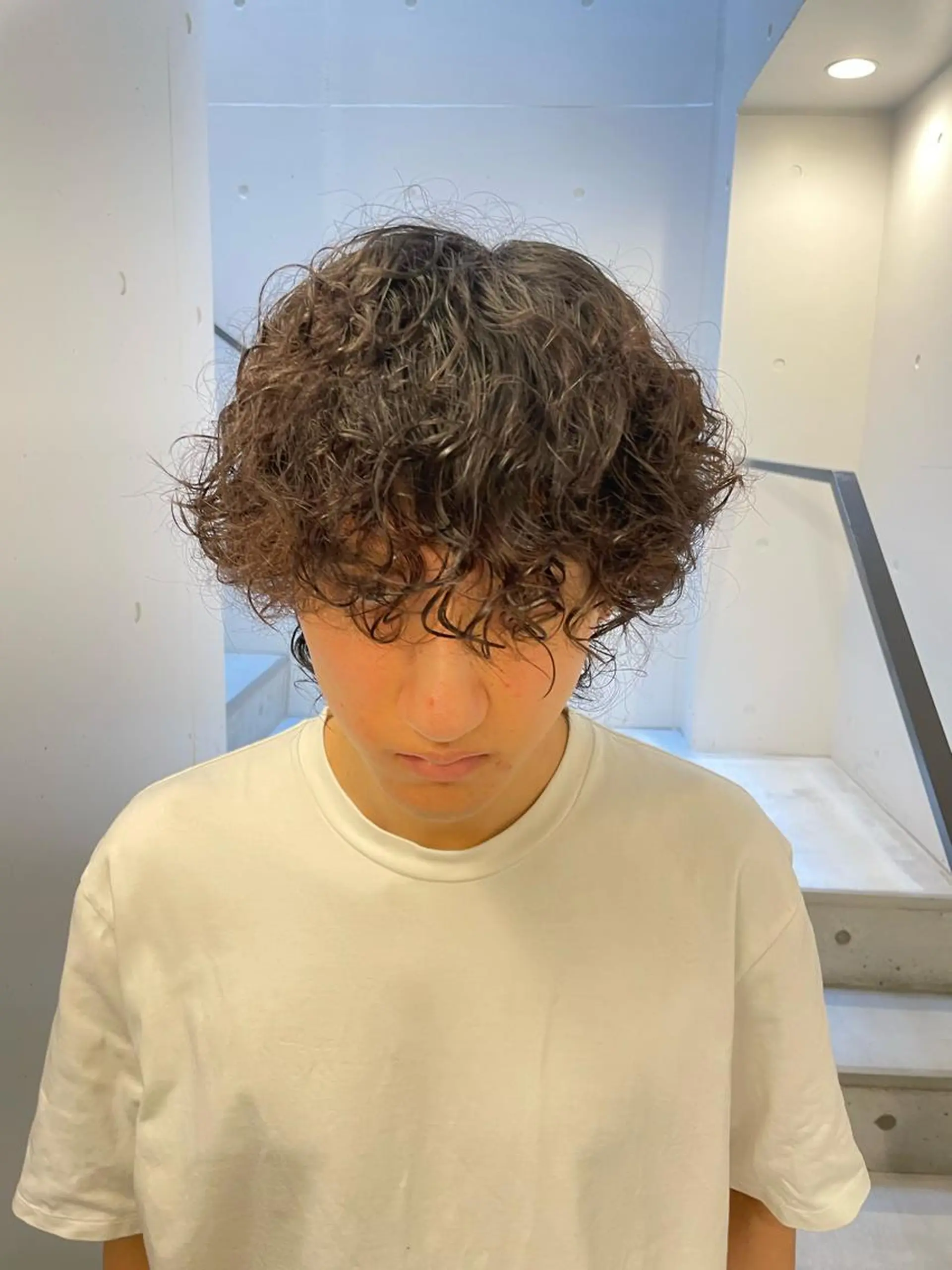 パーマ メンズ Wehlen所属・透明感カラー🌟 keisukeのヘアスタイル