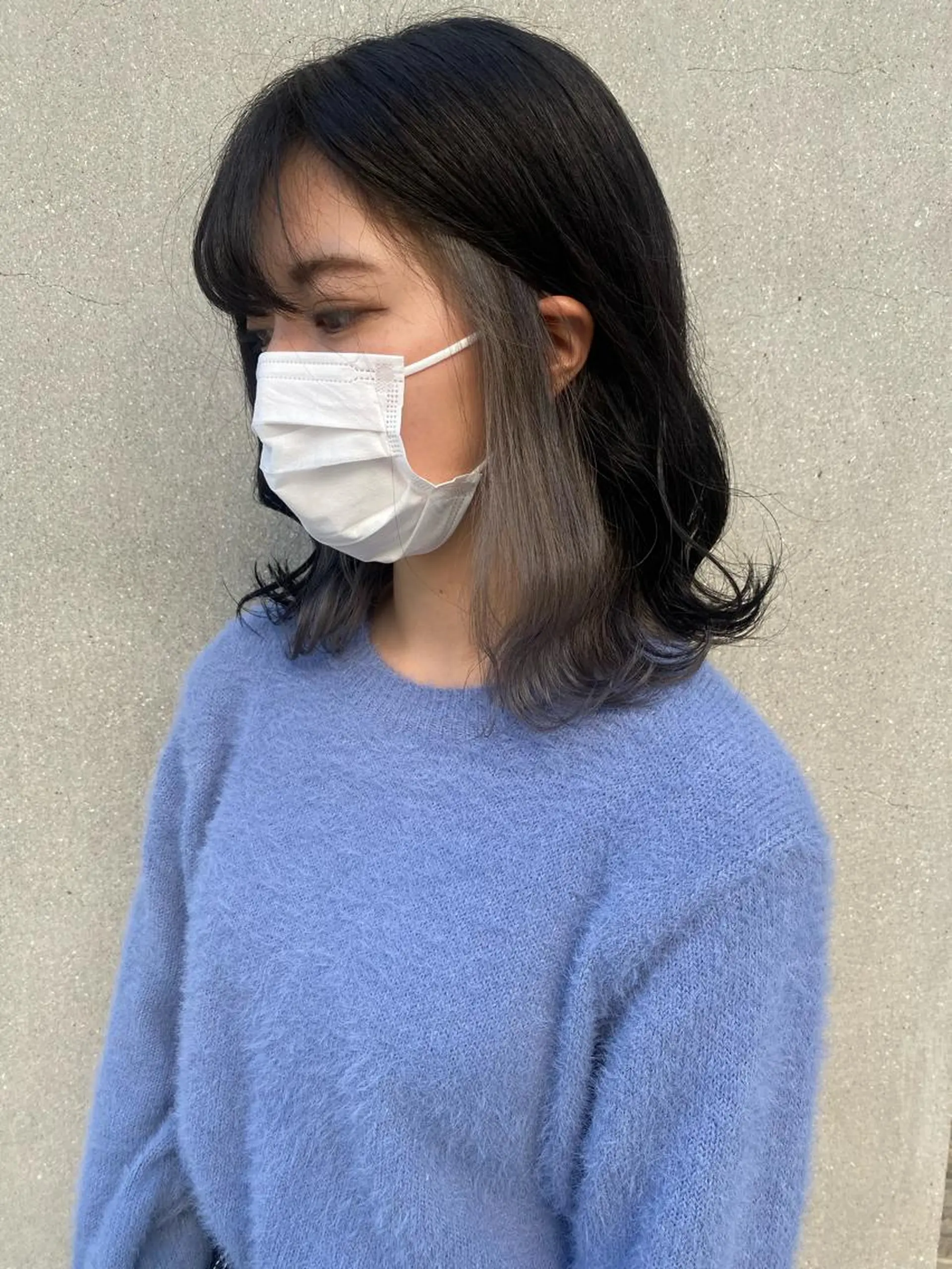 カラー ヘアカラー AYANE 韓国ヘア /レイヤーカットのヘアスタイル