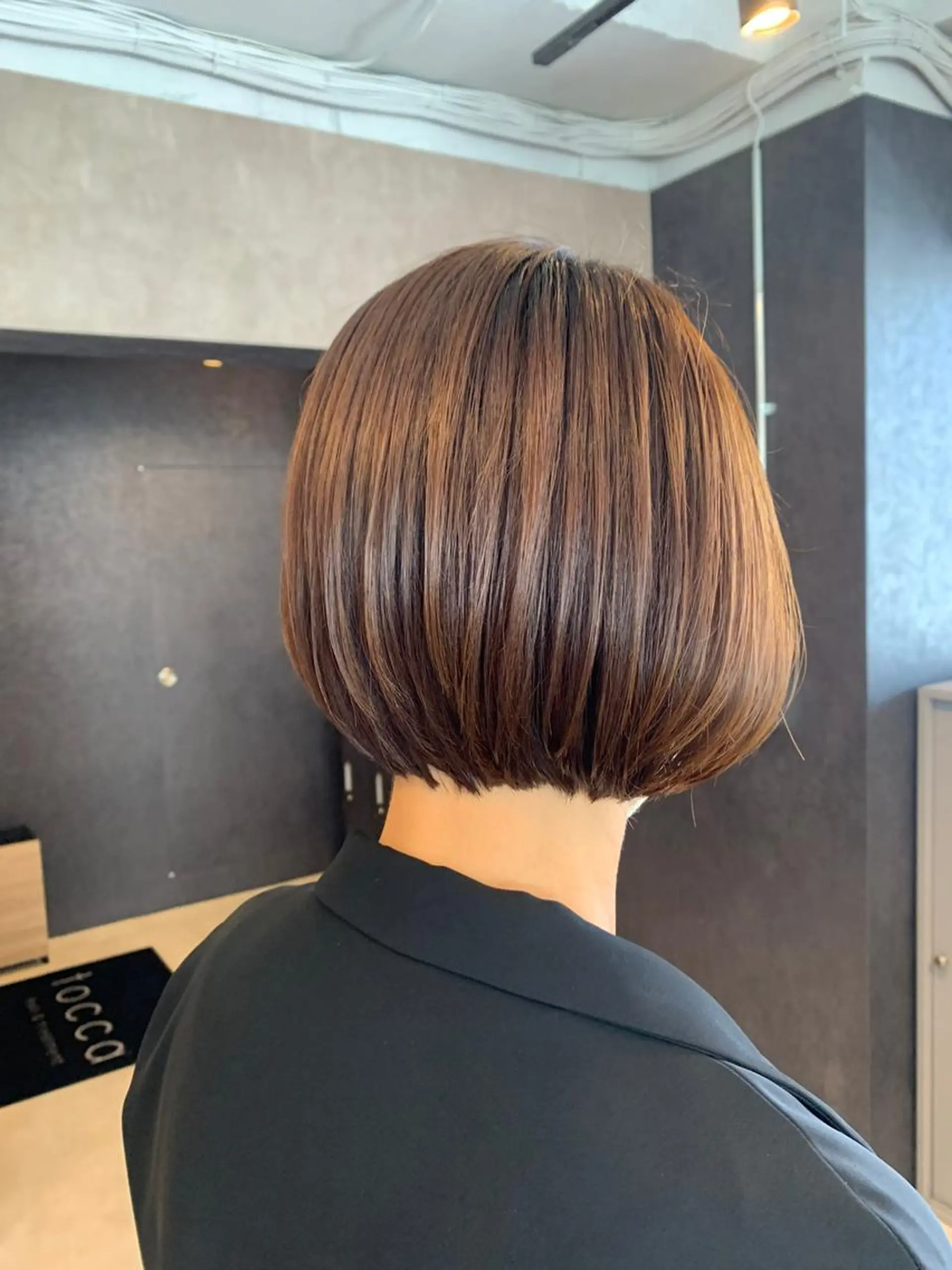 ショート 丸みショート ショートヘア カット tocca河原町〰️ 藤川日向のヘアスタイル