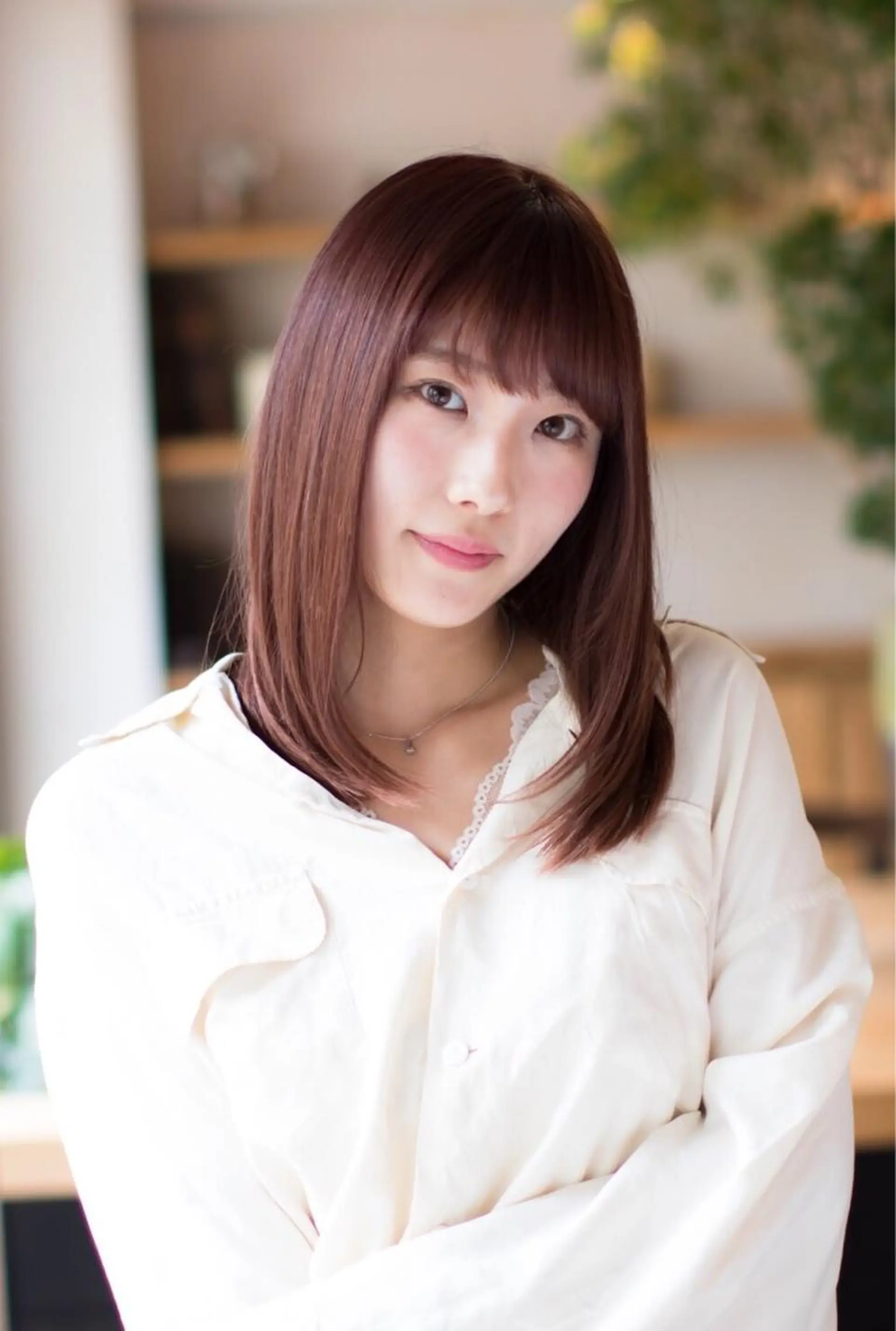 ミディアム 池田 雄作のヘアスタイル