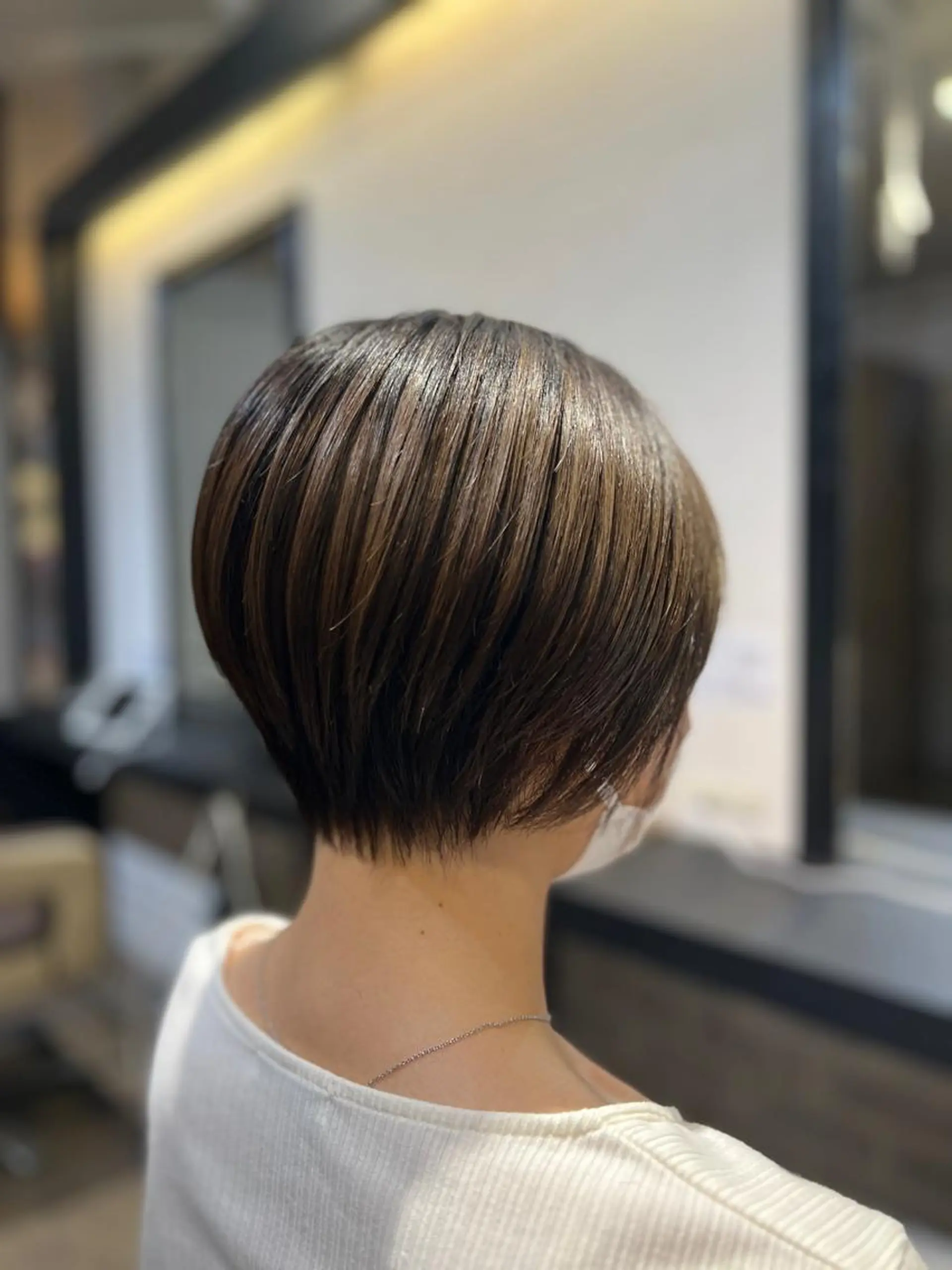 ショート カット トリートメント 川村 綾のヘアスタイル