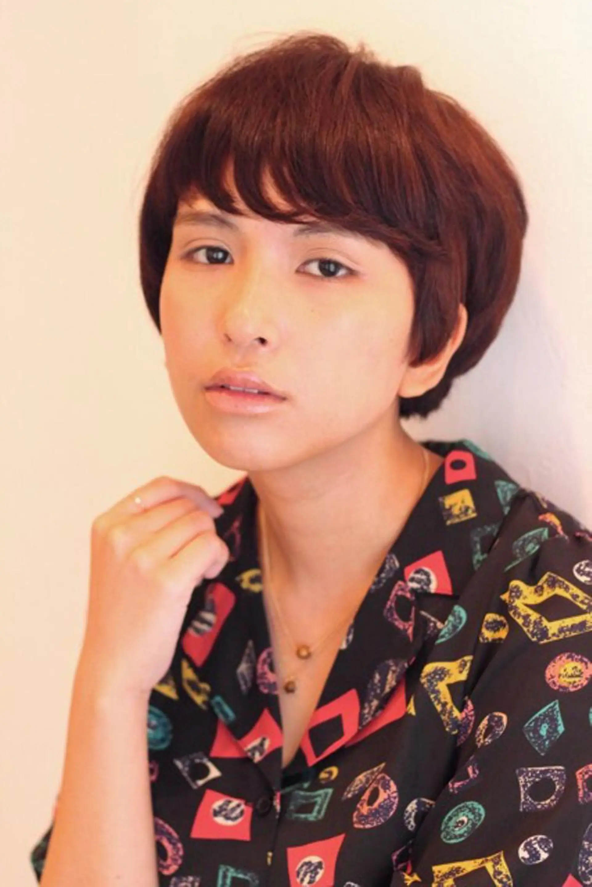 ショート カラー ショートボブ ボブ ショートヘア BANDE所属・BANDE 水崎 悟のヘアスタイル