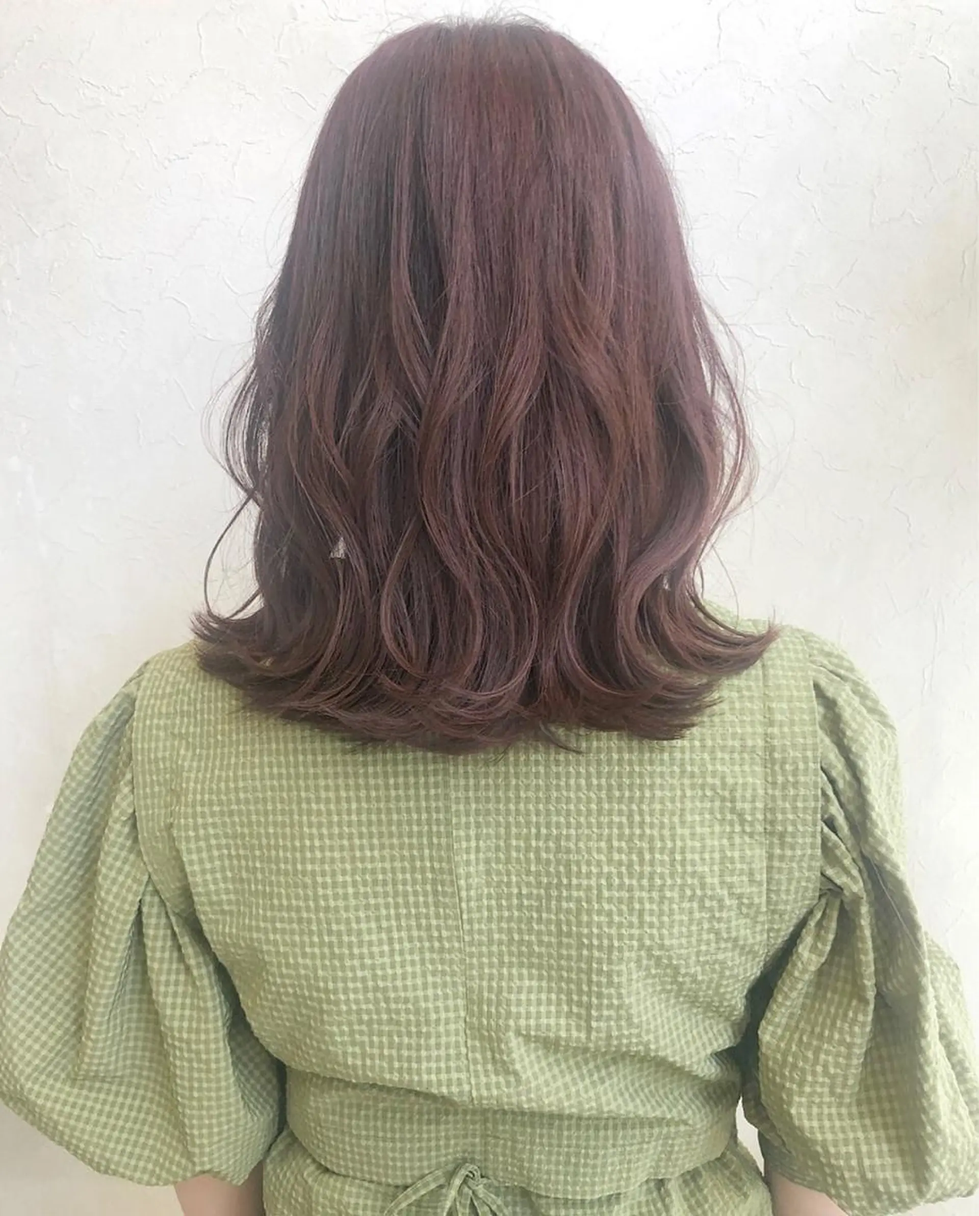 セミロング カラー カット 縮毛矯正 トリートメント nakahara madokaのヘアスタイル