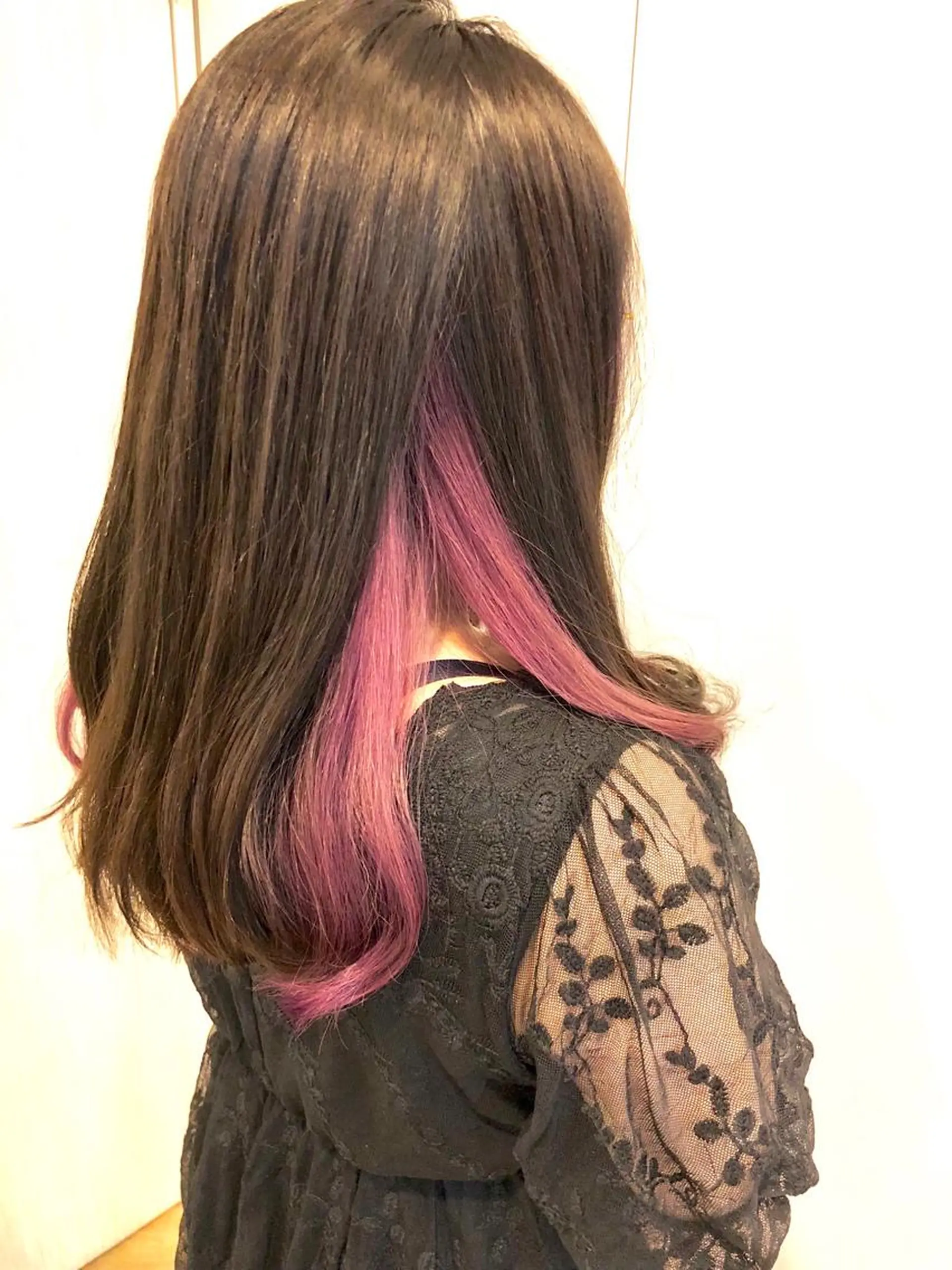 セミロング カット ヘアカラー トリートメント oluolu hairのヘアスタイル