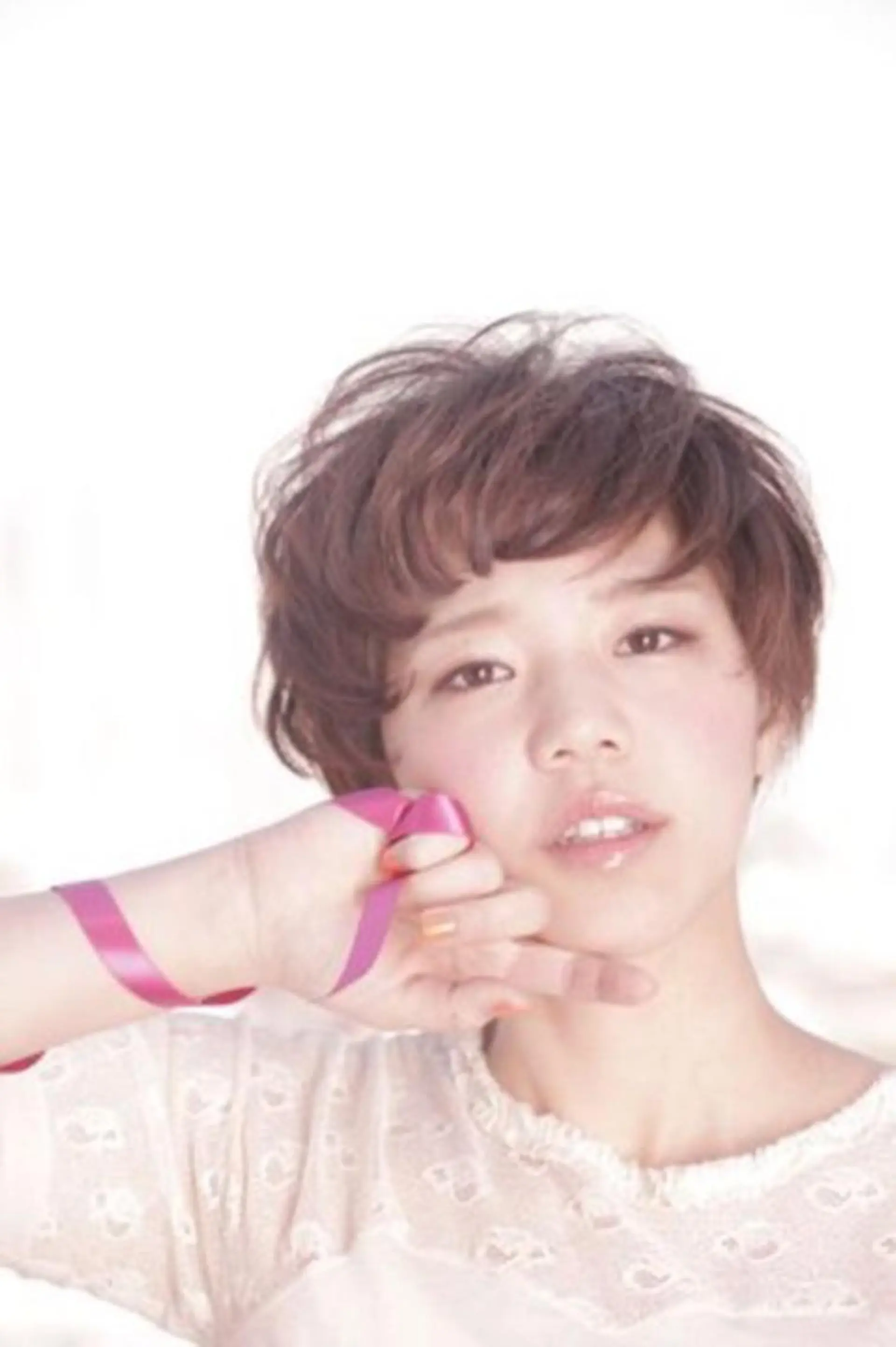 ショート カラー アッシュ イルミナカラー ラベンダーカラー ラベンダーアッシュ rasiku所属・Yamazaki Naokoのマツエク・マツパデザイン