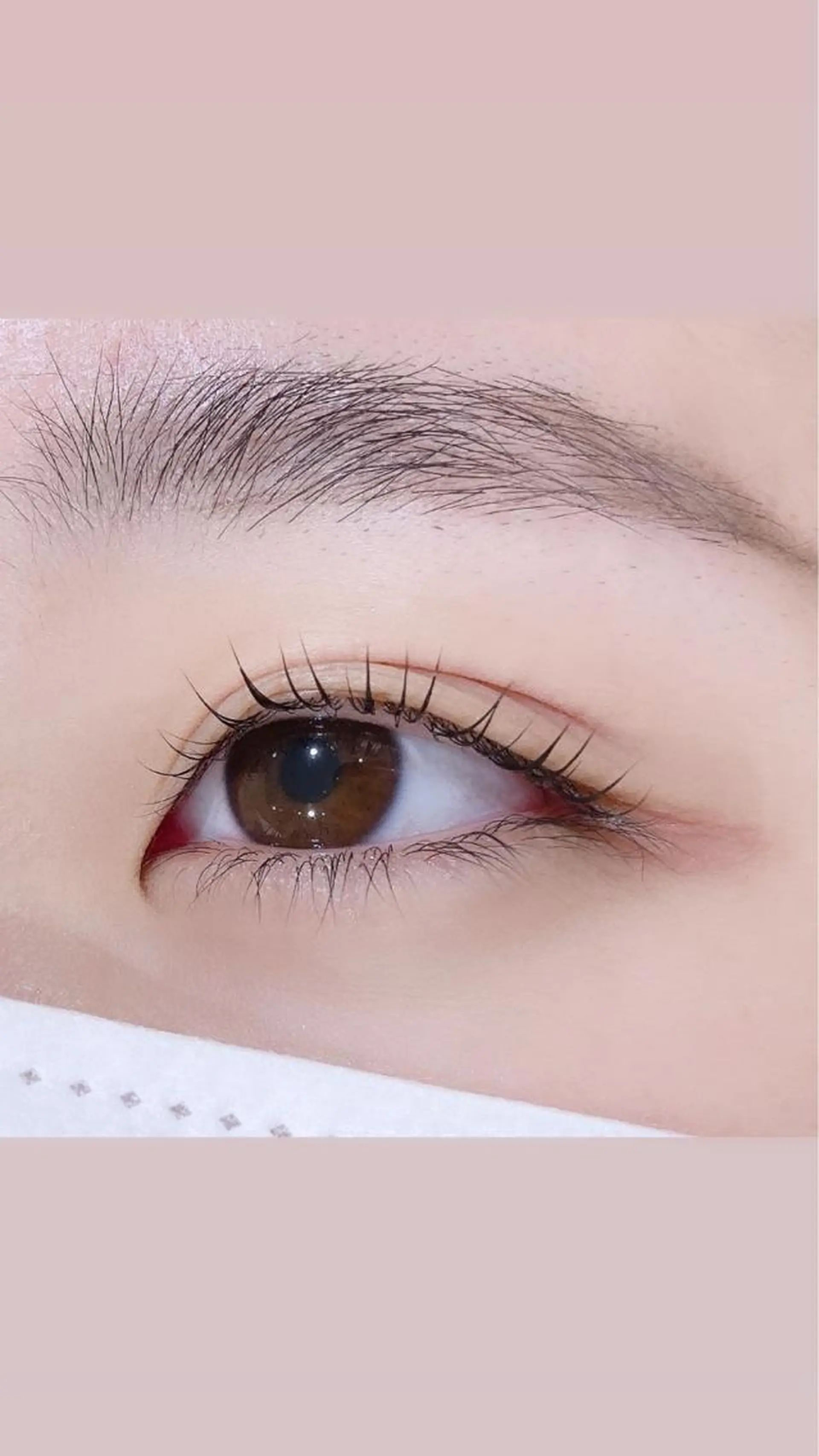 マツエク・マツパ 曲がる縮毛矯正 LIBER 　岩名のヘアスタイル