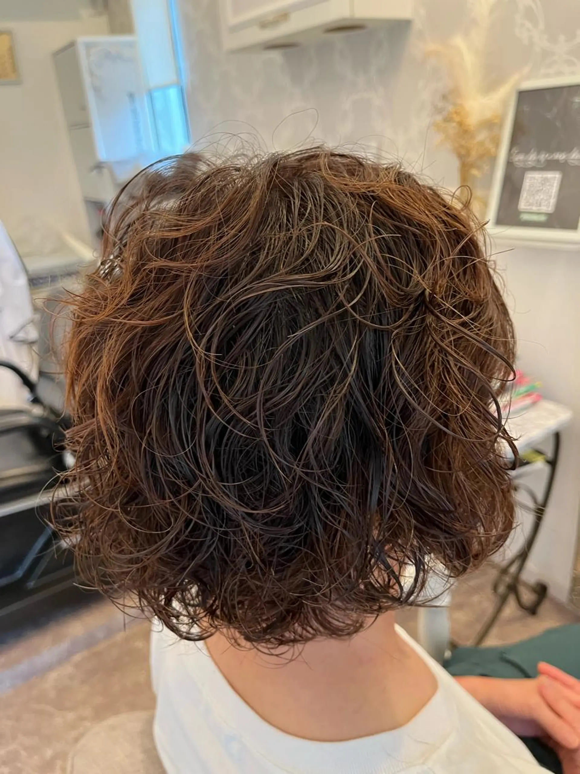 ショート パーマ La.fleur ラ.フルールのヘアスタイル