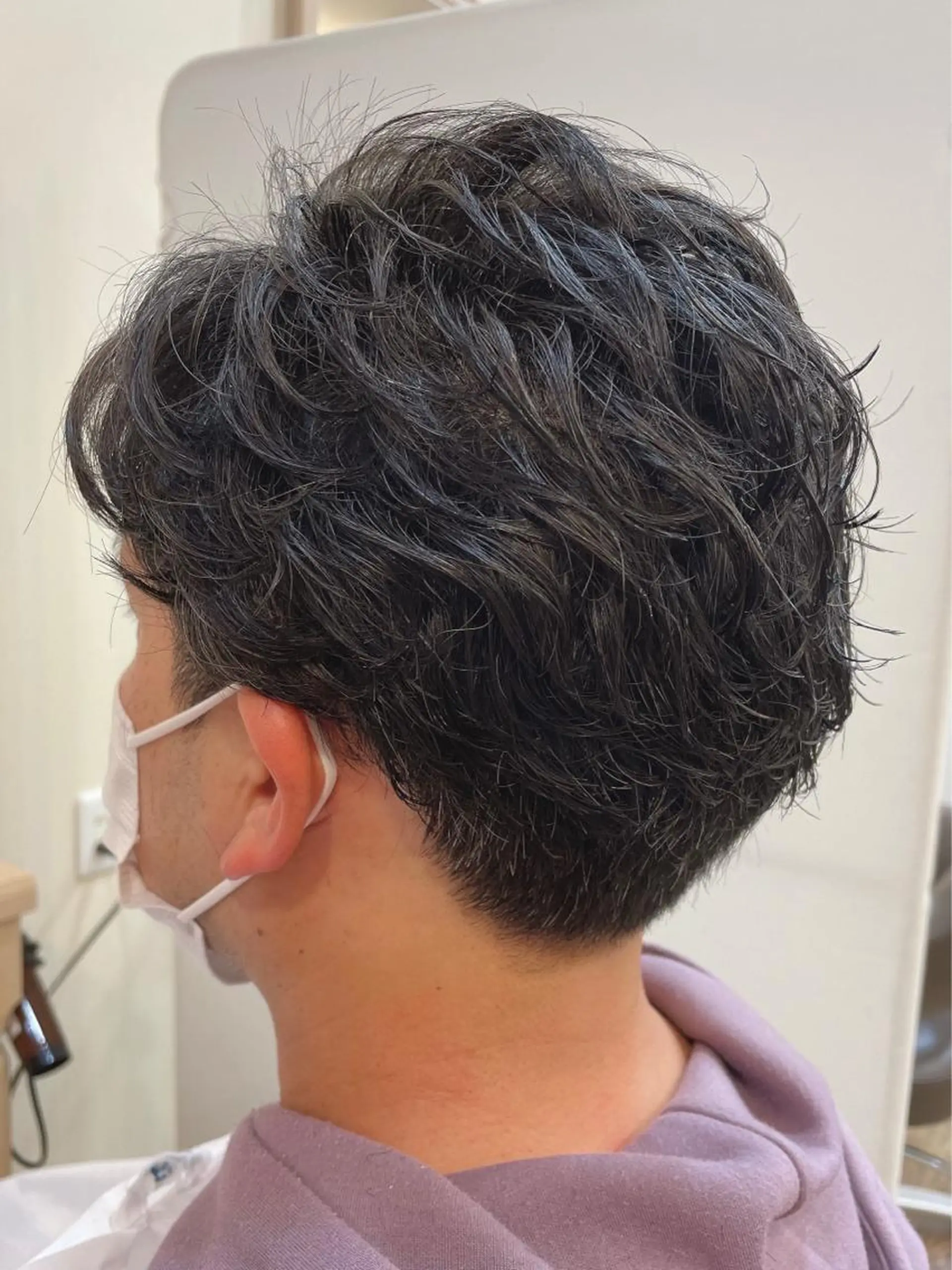 パーマ メンズ カット パーマ メンズパーマ🌀/ 中村郁未のヘアスタイル