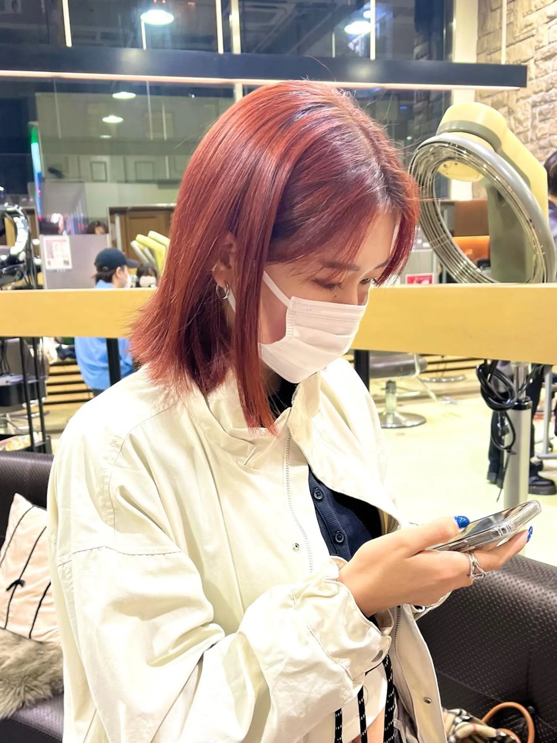 カラー 海外girl🤎 透明感ベージュmaoのヘアスタイル