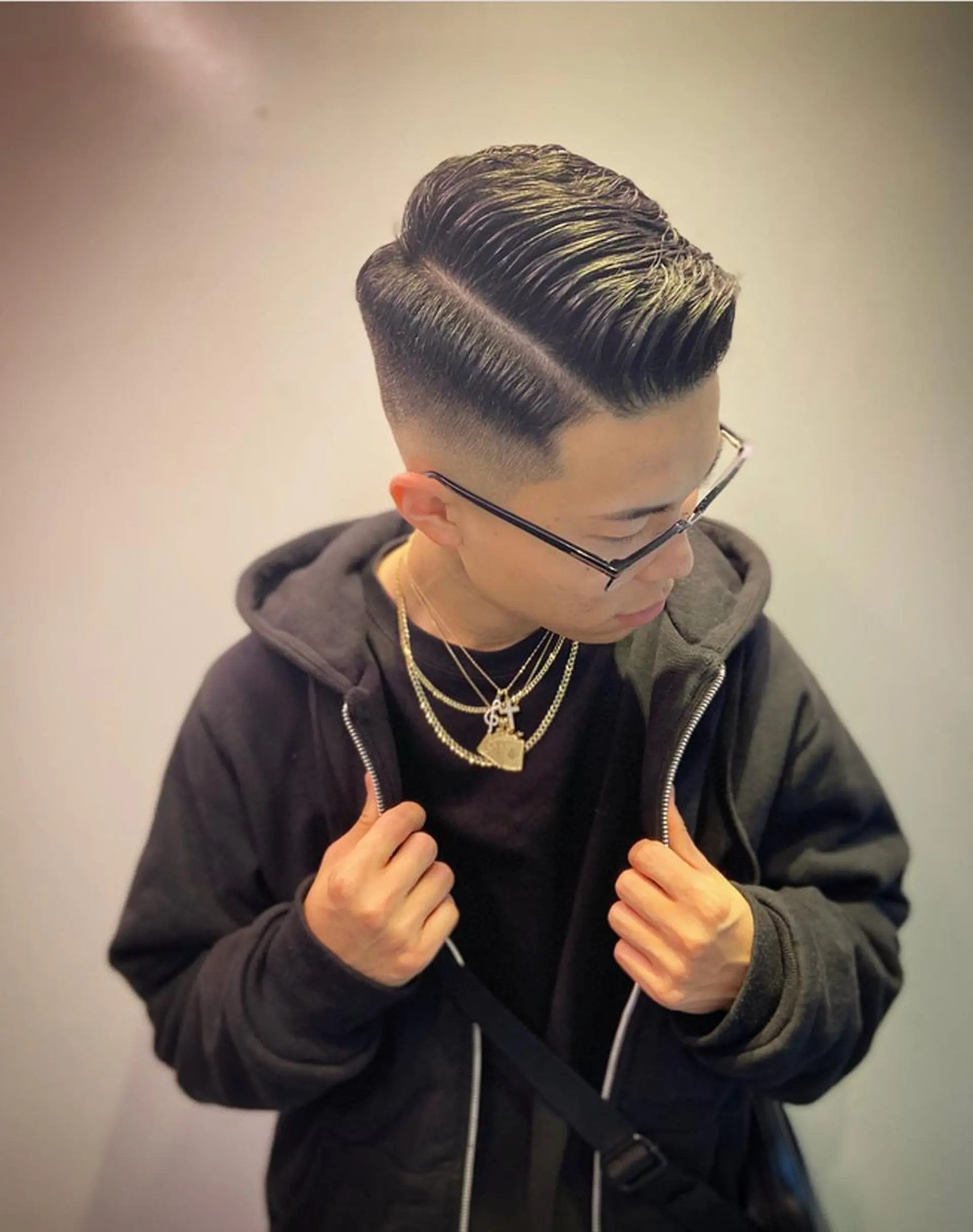 ショート パーマ メンズ HIRO GINZA BARBER SHOP 大阪所属・木村 りきのヘアスタイル