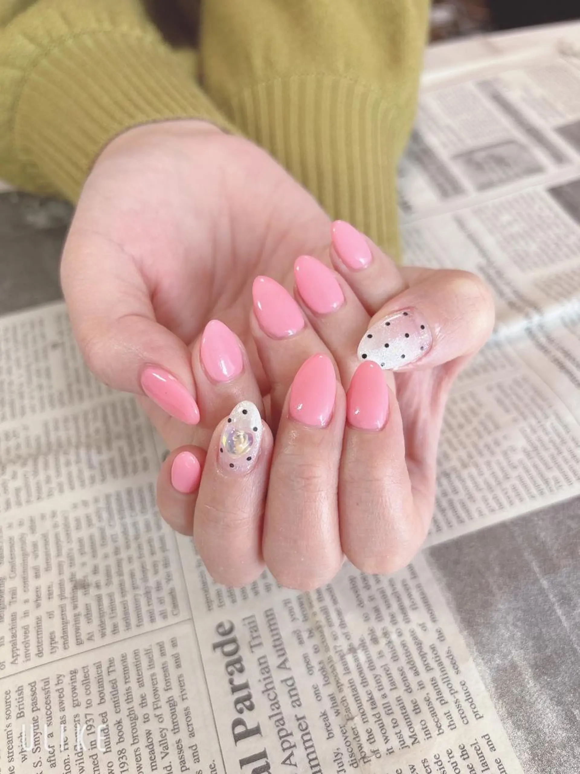 ネイル ハンドネイル ハンドケア 森山 舞のネイルデザイン