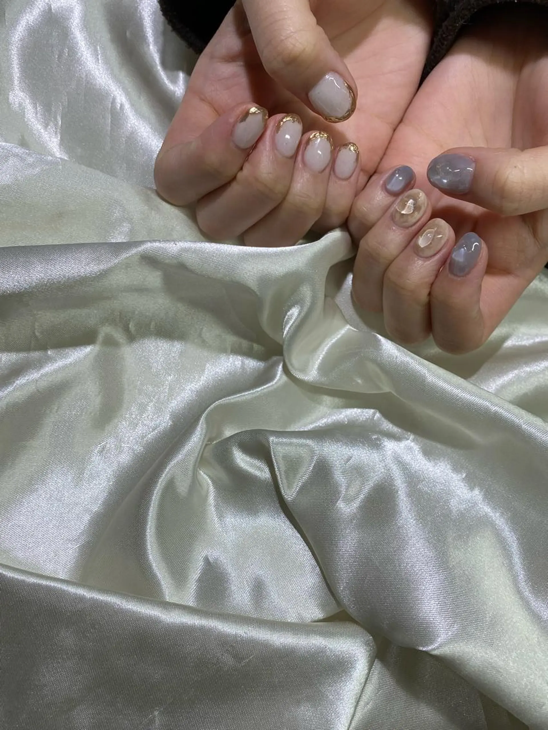 ネイル 持ち込み ニュアンスネイル Charme. NOBUKOのネイルデザイン