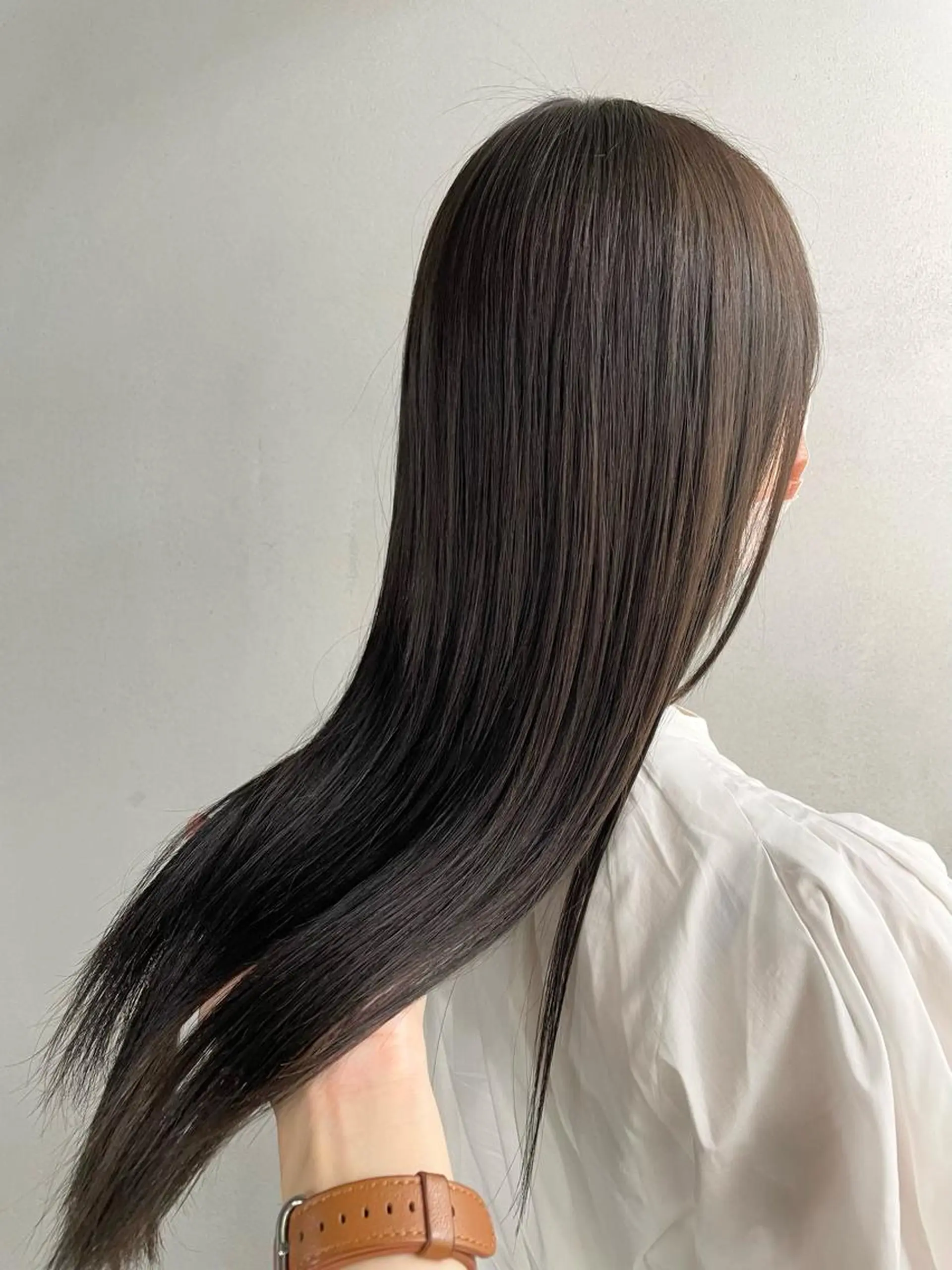 ロング カラー パーマ ヘアアレンジ メンズ キッズ ネイル マツエク・マツパ アイブロウ ブラウンカラー ショコラブラウン カラーマツエク ブラウン カット 縮毛矯正 #tag 稗田綾加のヘアスタイル