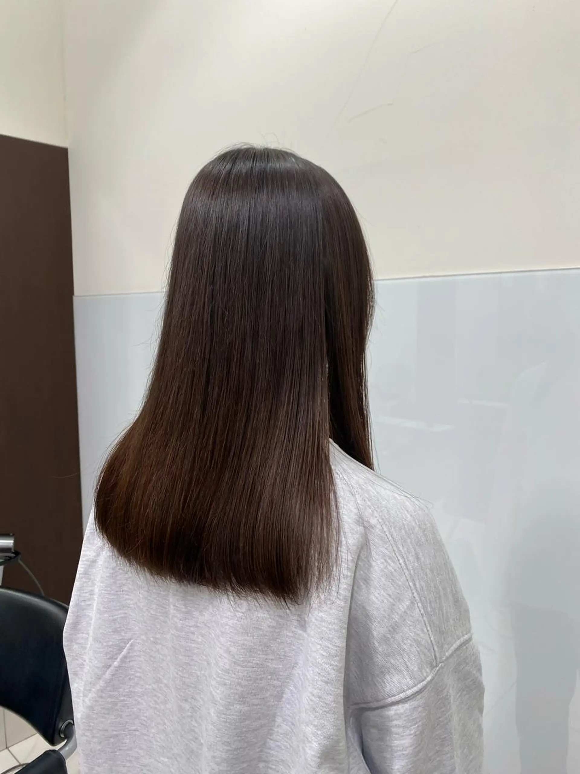 セミロング パーマ マツオ イヨリのヘアスタイル