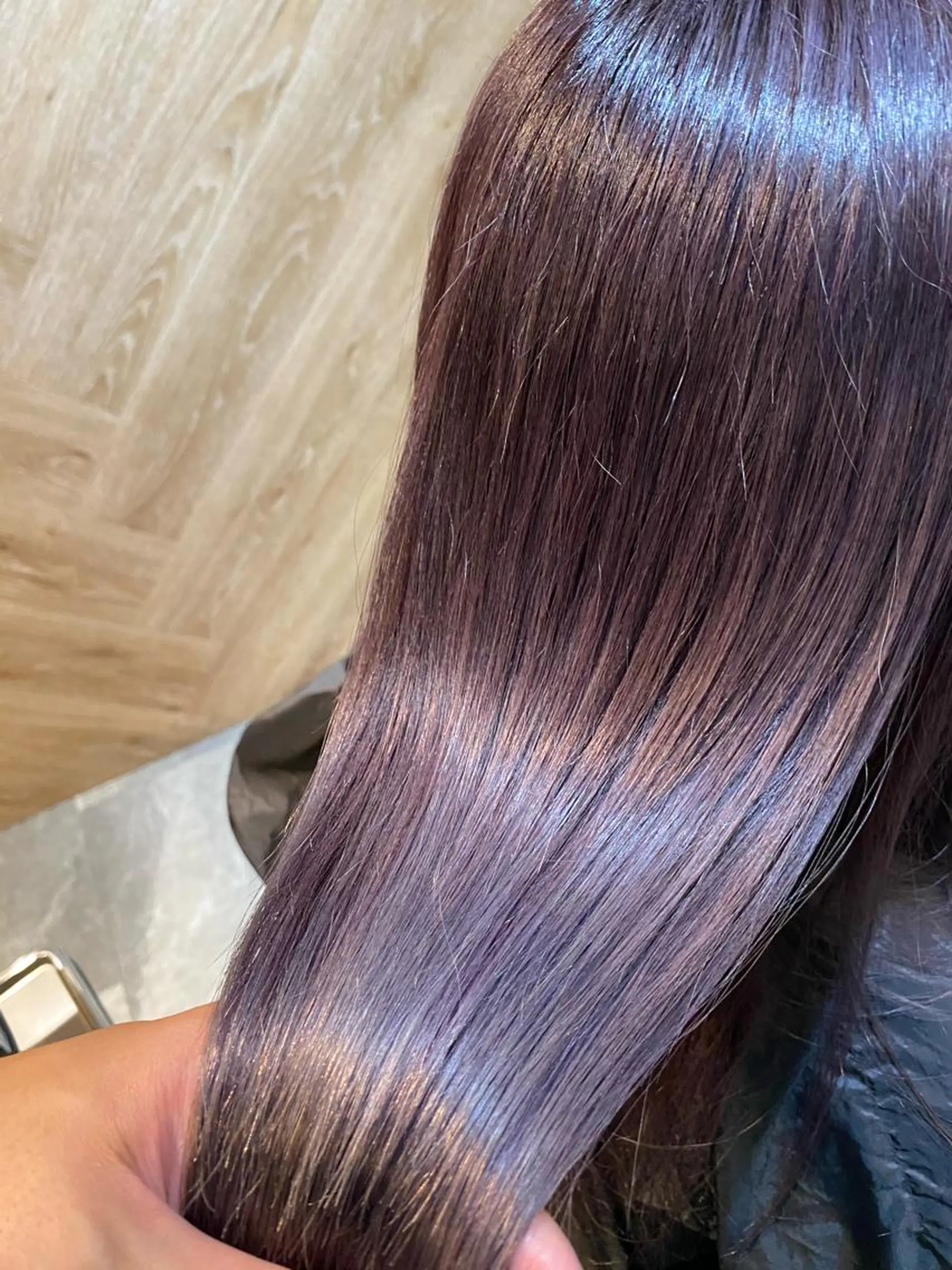 ロング カット ヘアカラー トリートメント AUBEHAIRpeony所属・山形酸性ストレート 古川✂︎のヘアスタイル