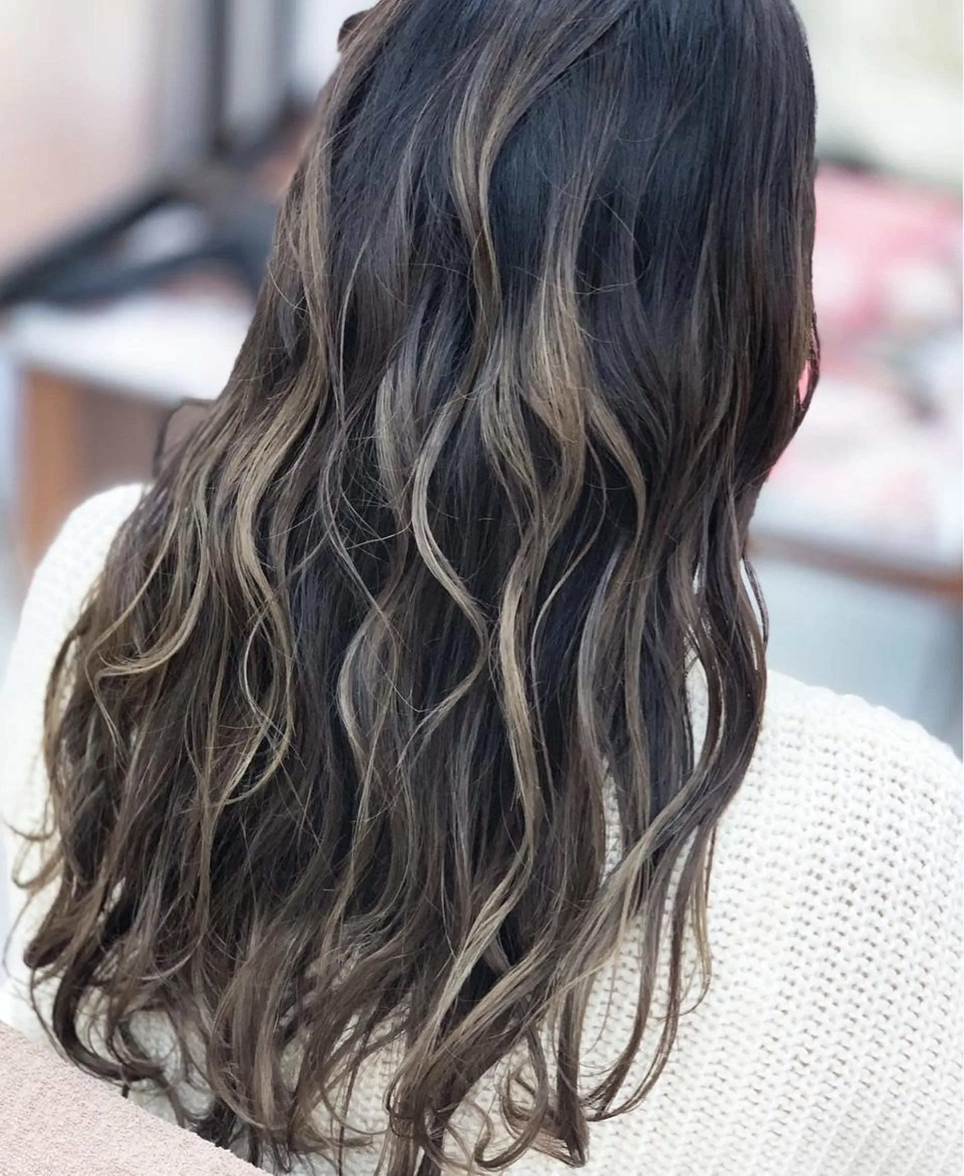 ロング カラー ハイライトカラー ハイライト ヘアカラー N° jillva ♦️川端裕司♦️のヘアスタイル