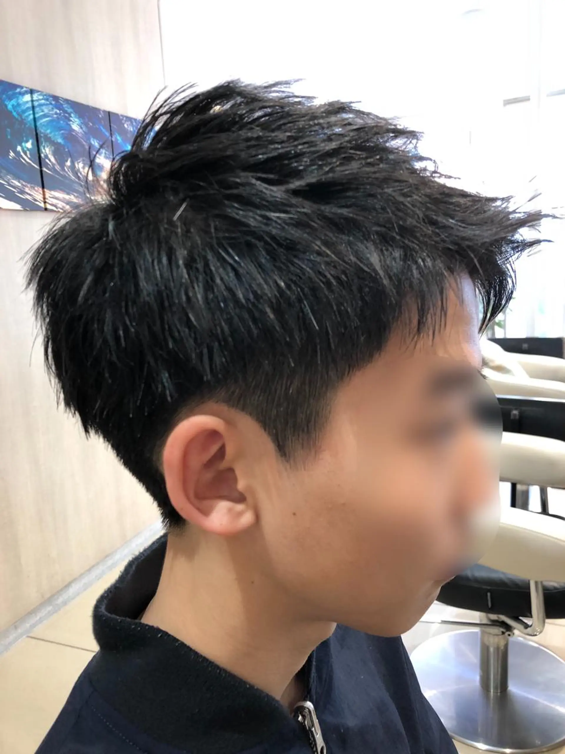 メンズ カジサ ケイコのヘアスタイル