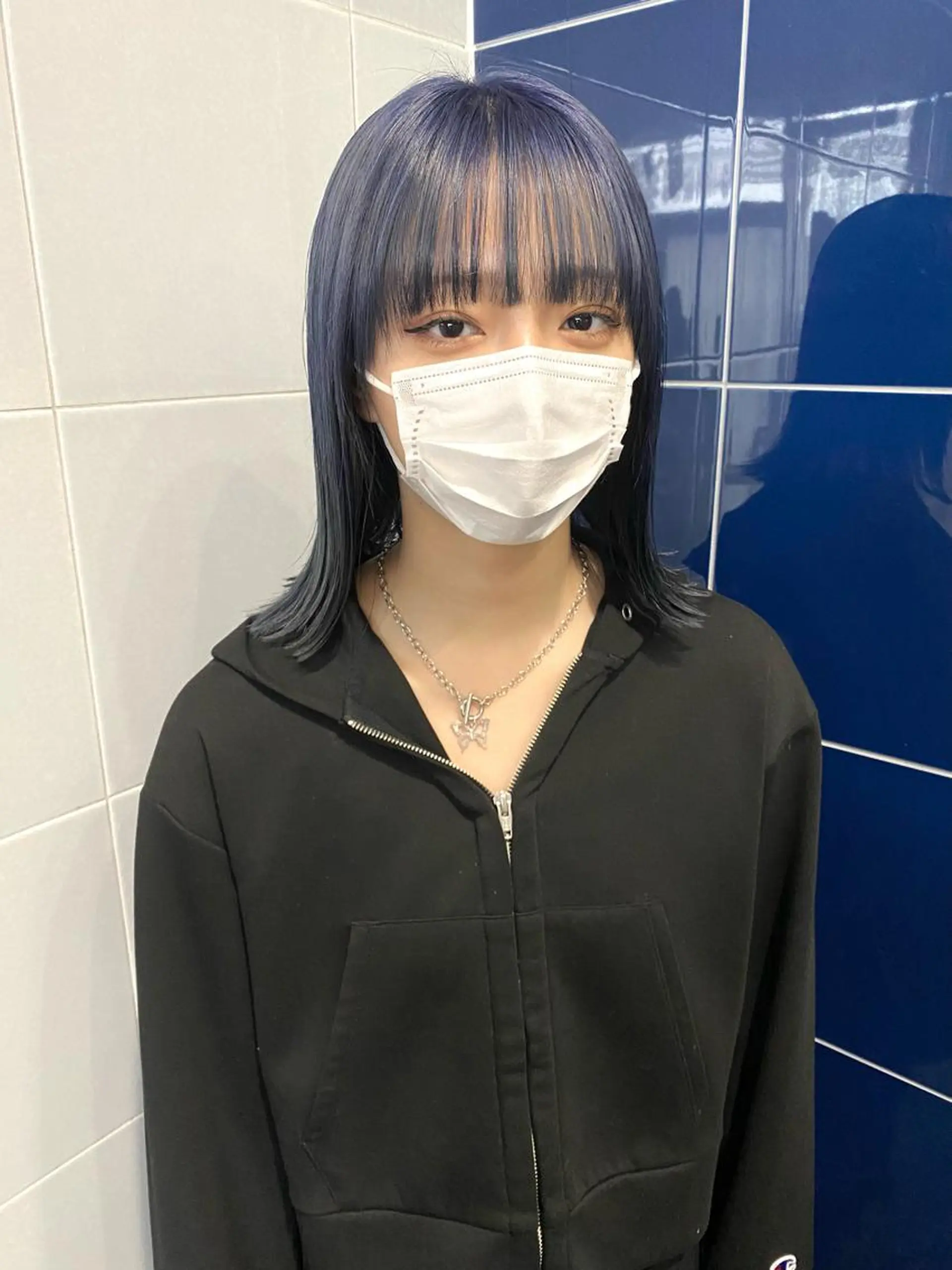 セミロング ヘアカラー YUIMARL岡山店 MIRAIのヘアスタイル