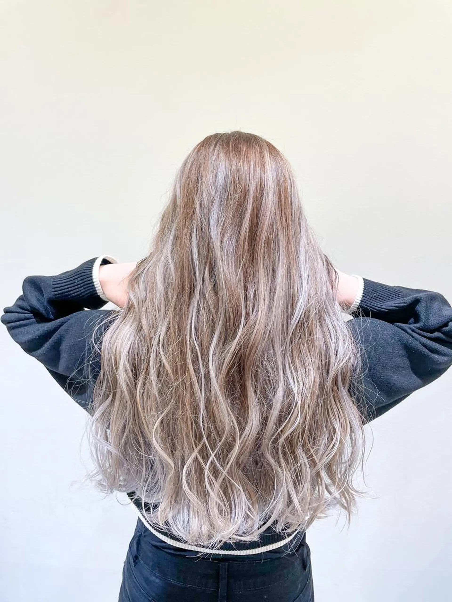 ロング カラー 似合わせスタイル 岡田勇哉のヘアスタイル