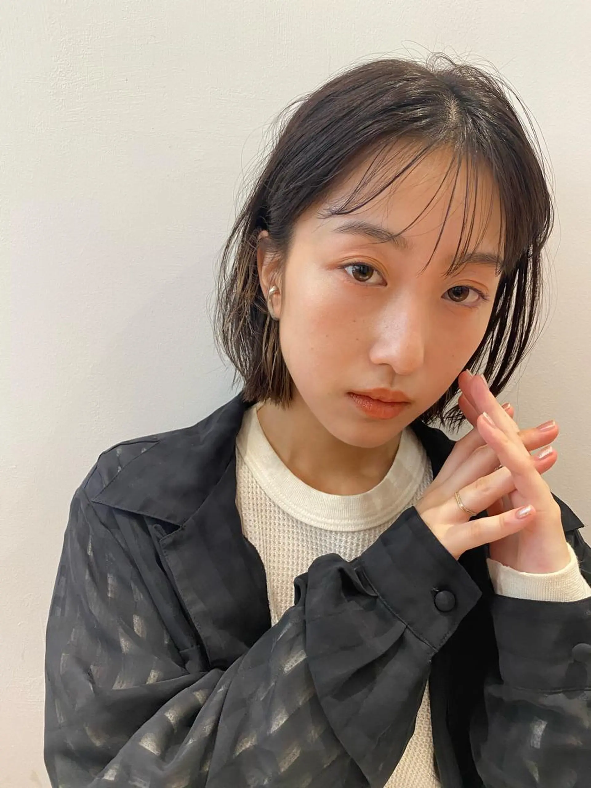 ショート カラー IVORY.所属・🟩白髪ぼかし/ボブ /ショートヘア/大司のヘアスタイル