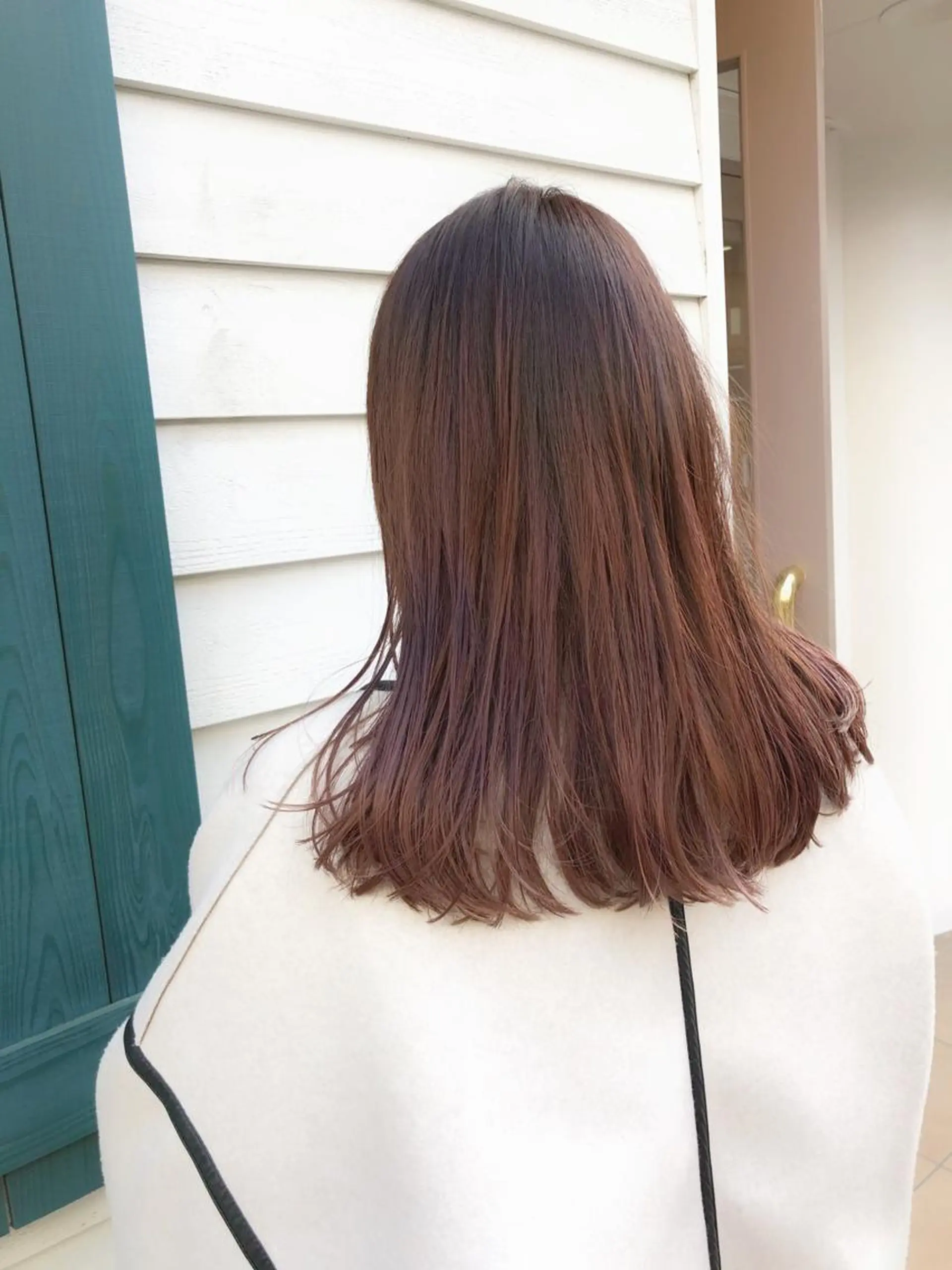 ミディアム カラー ラベンダーカラー ピンクカラー ピンクラベンダー 山崎 俊介のヘアスタイル