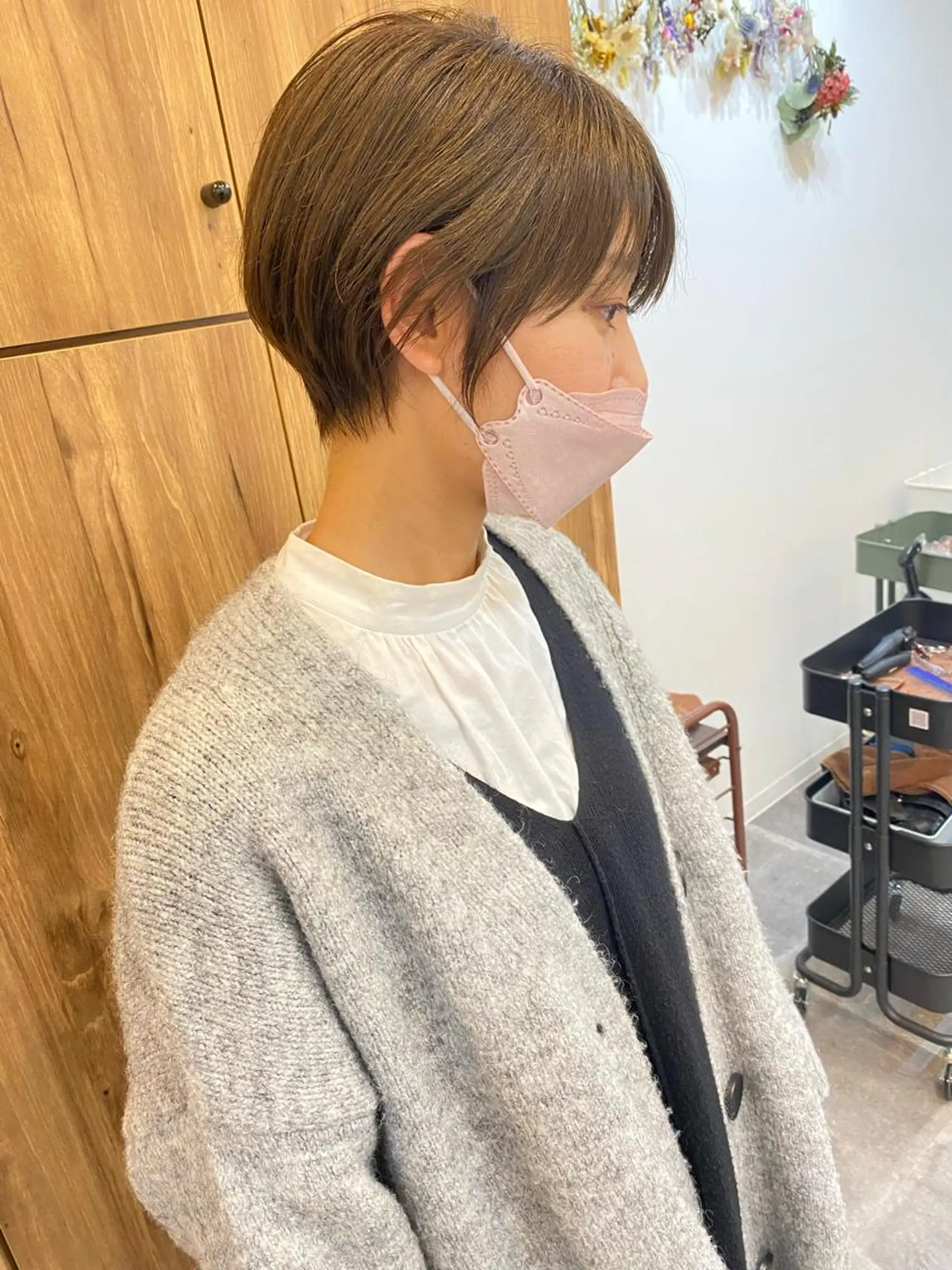 ショート ショート、ボブ シマダマサトのヘアスタイル