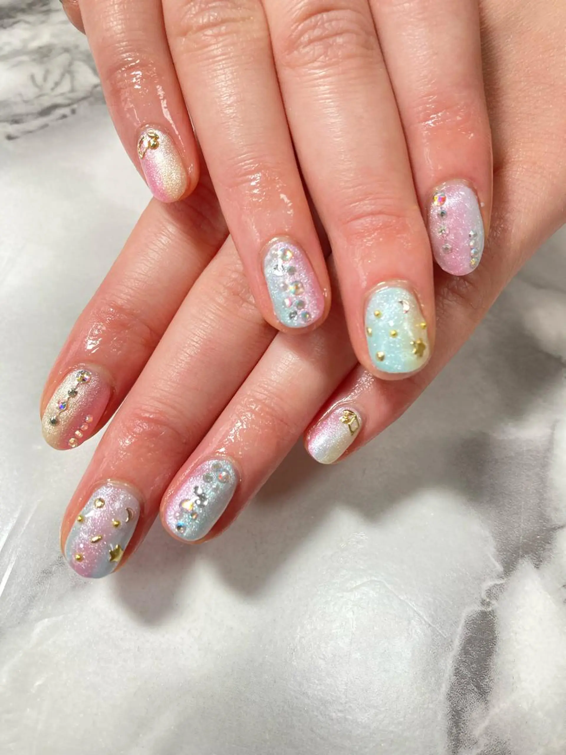 ネイル ハンドネイル ネイルサロン D-glowのネイルデザイン