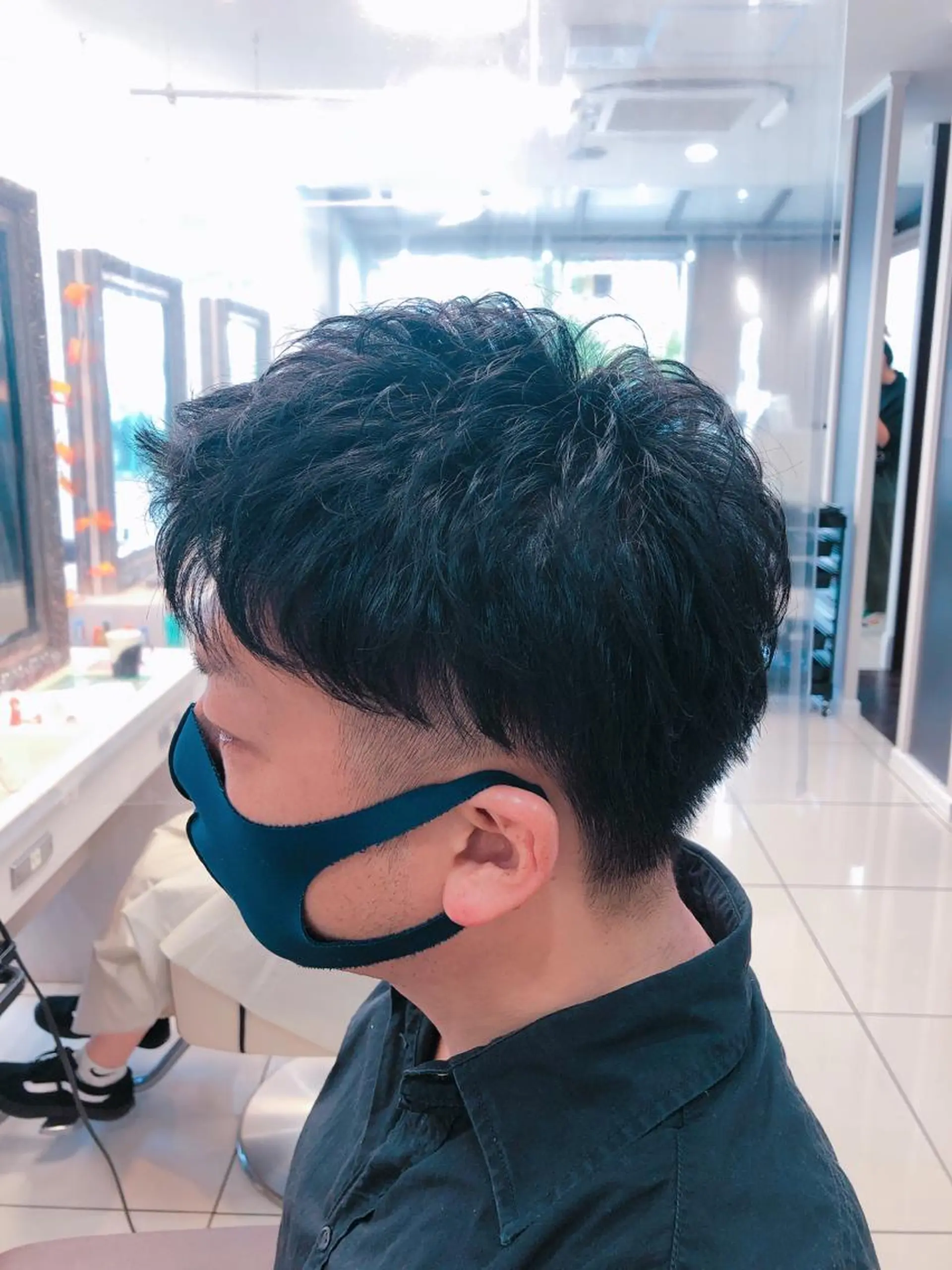 メンズ メンズパーマ カット パーマ 炭木 一也のヘアスタイル