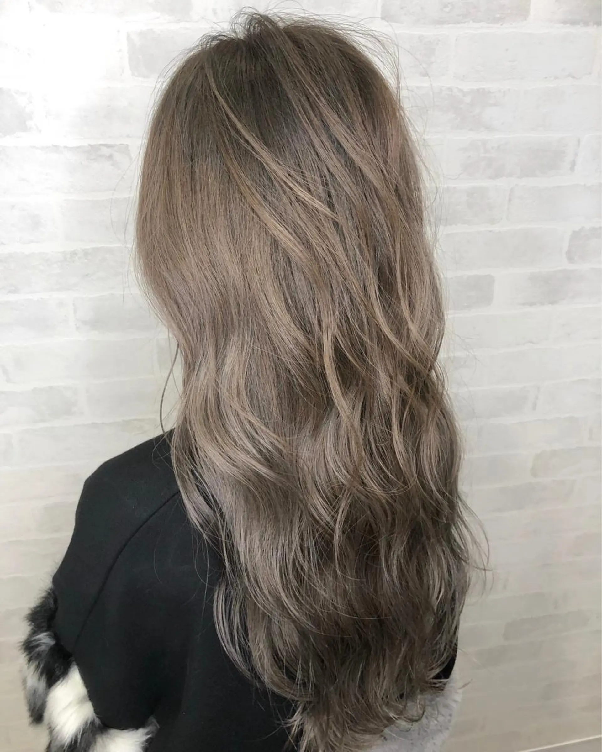 ロング カラー ベージュカラー Roid 代表✨HIROのヘアスタイル