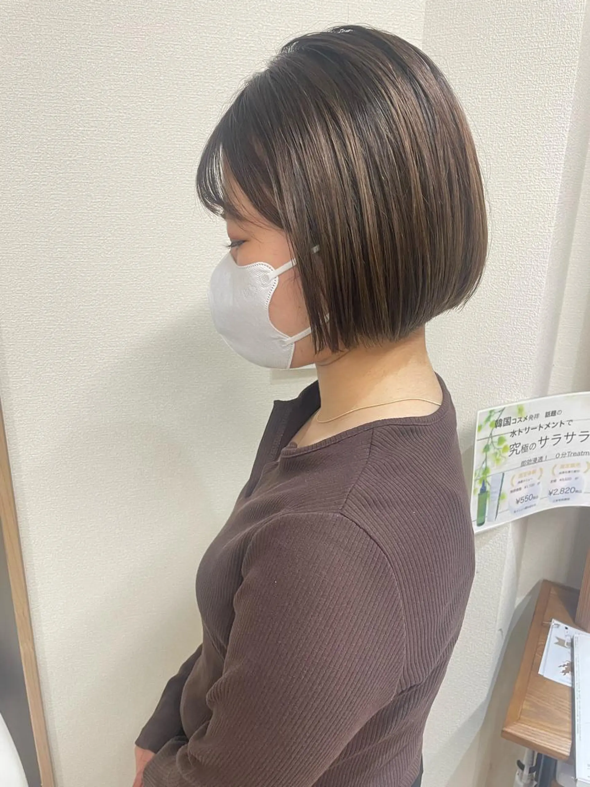 ショート カラー ケアブリーチ /髪質 改善/古橋圭史郎のヘアスタイル