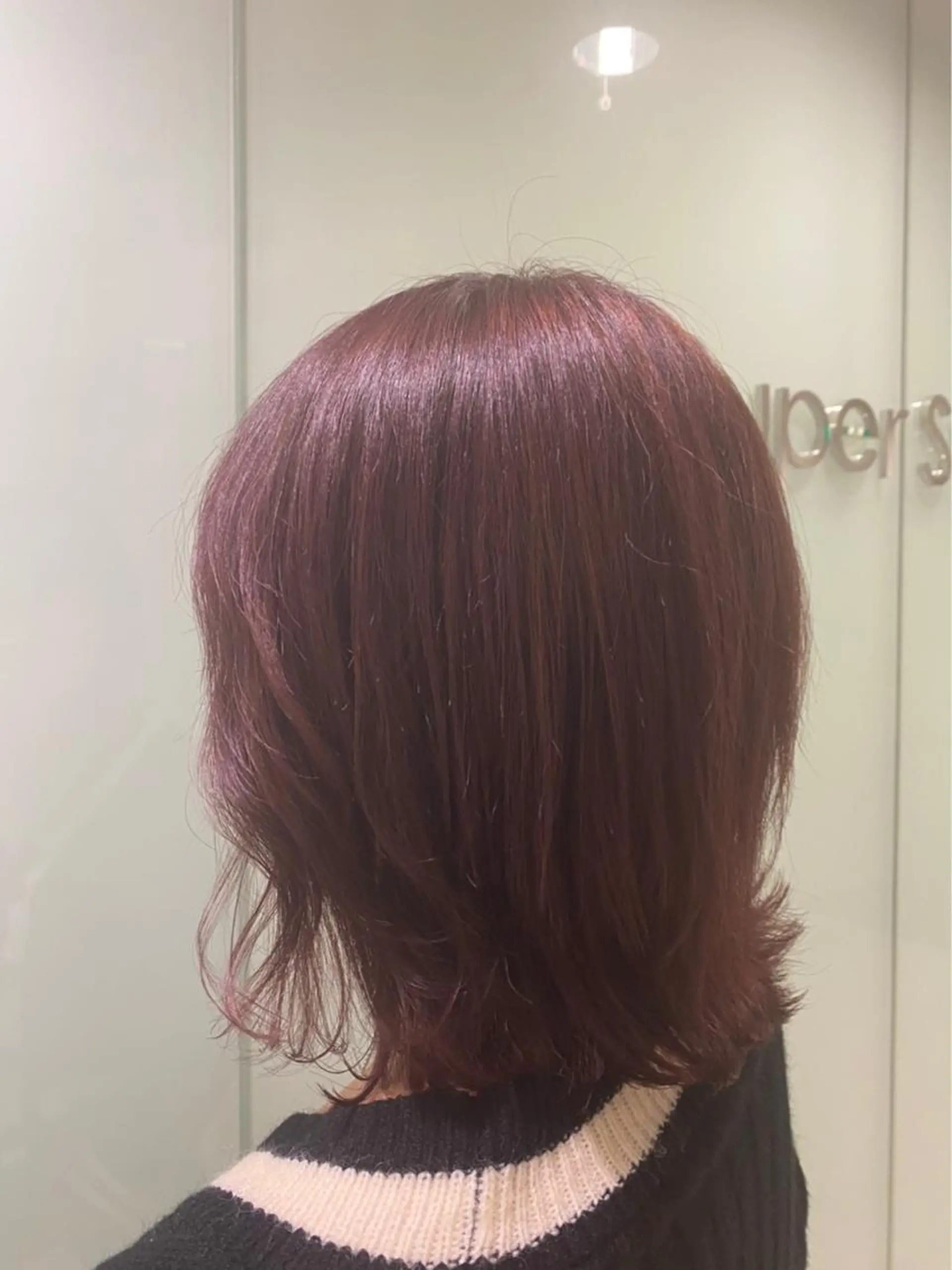 ミディアム カラー 透明感カラー🌈 菊池 結衣のヘアスタイル