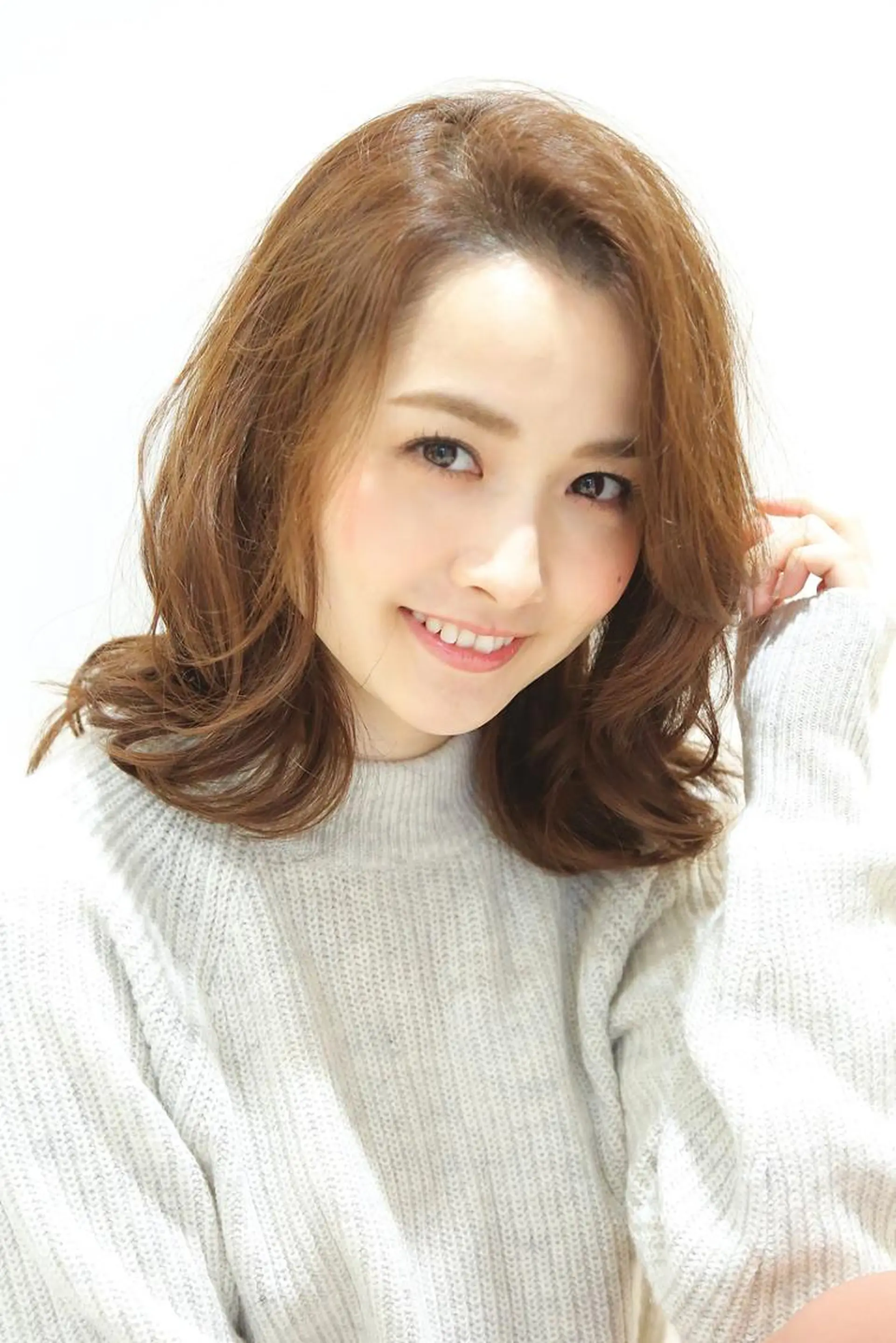 ミディアム ヘアレスキュー つや髪本店のヘアスタイル