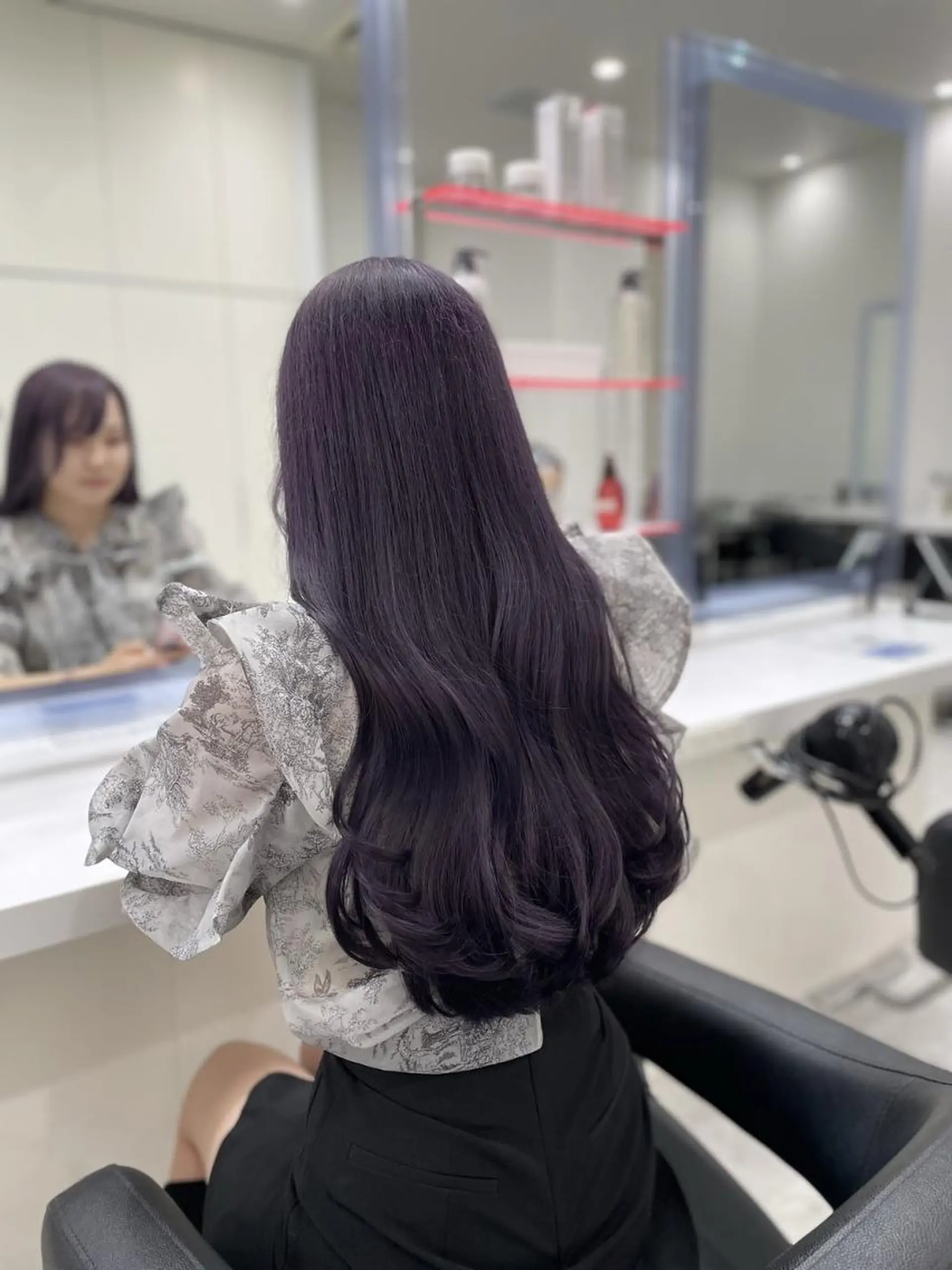 カラー カット ヘアカラー ［銀座］淡色 ラベンダー🫧大村のヘアスタイル