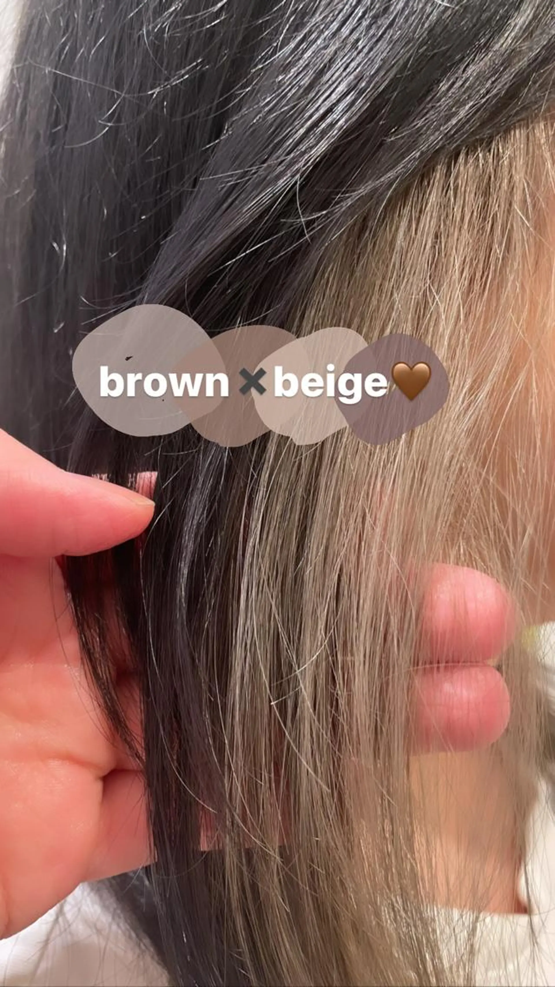 カラー Wカラー🎀/ 韓国風/TOMOMIのヘアスタイル