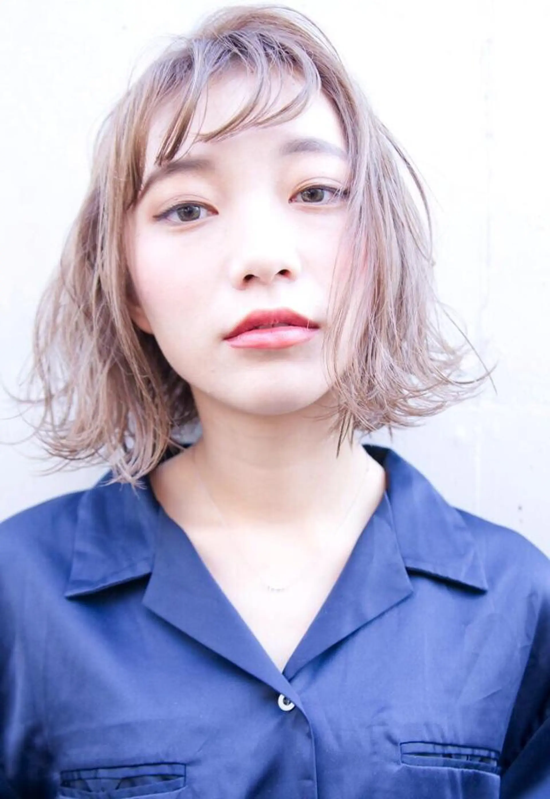 ミディアム カラー パーマ 💘透明感カラー💘 沖本 将宏のヘアスタイル