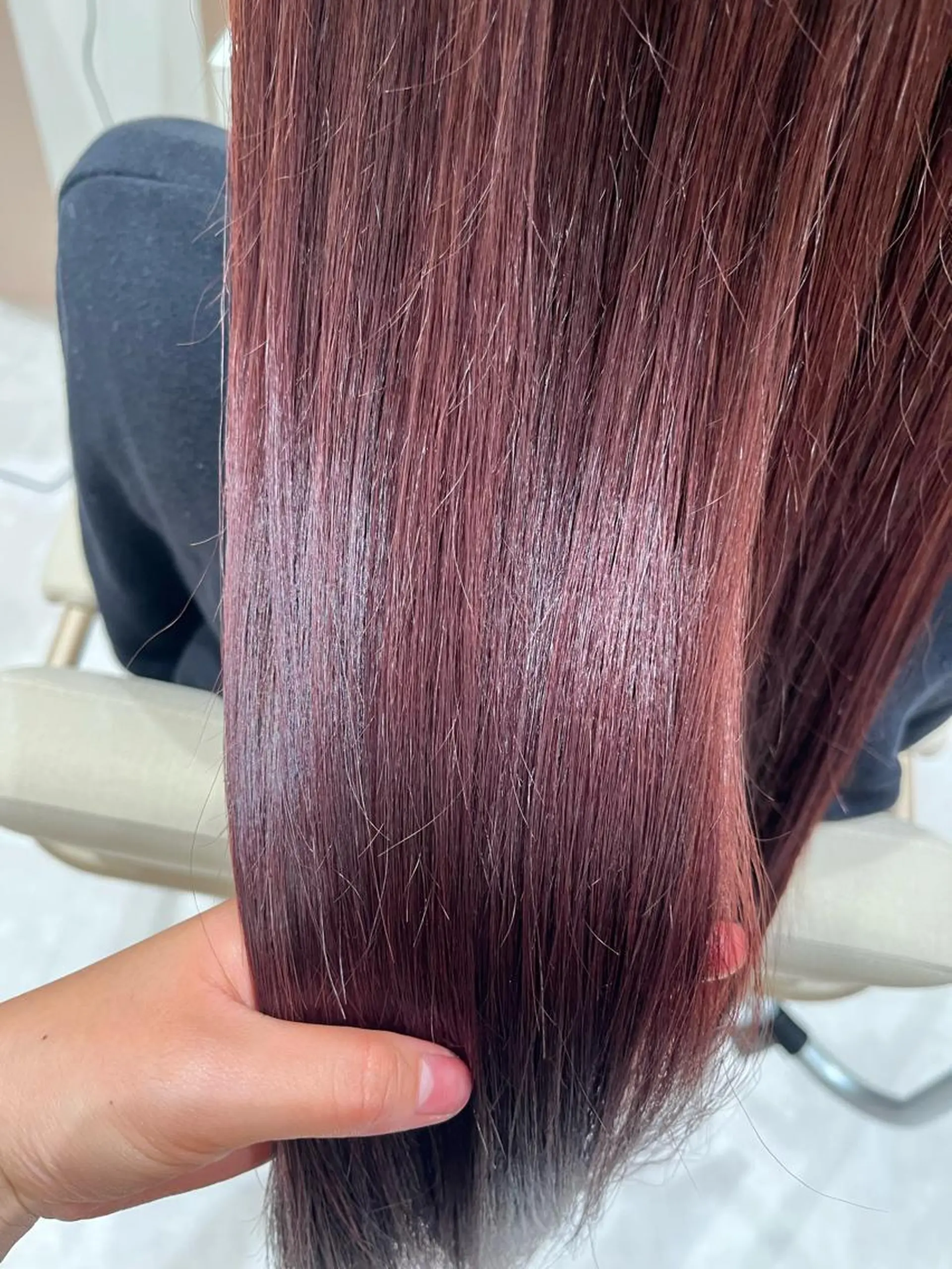 ロング カラー ヘアアレンジ afrodite Riyuのヘアスタイル