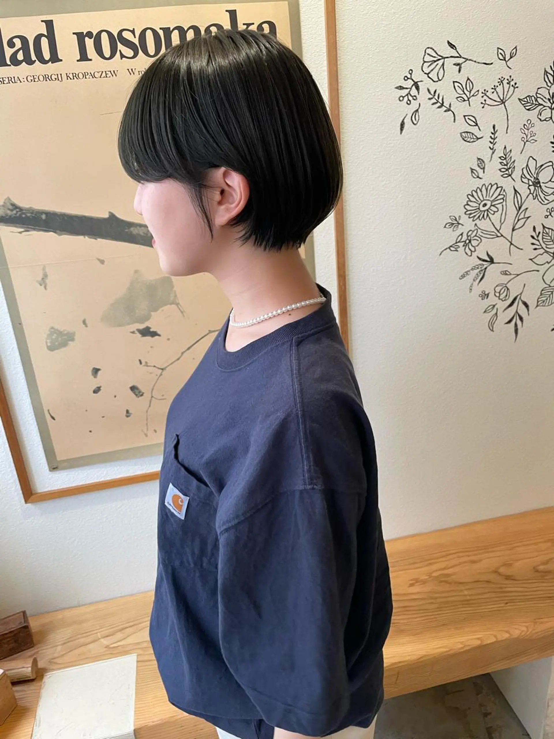 ショート カラー ヒナゴ トヨカズのヘアスタイル