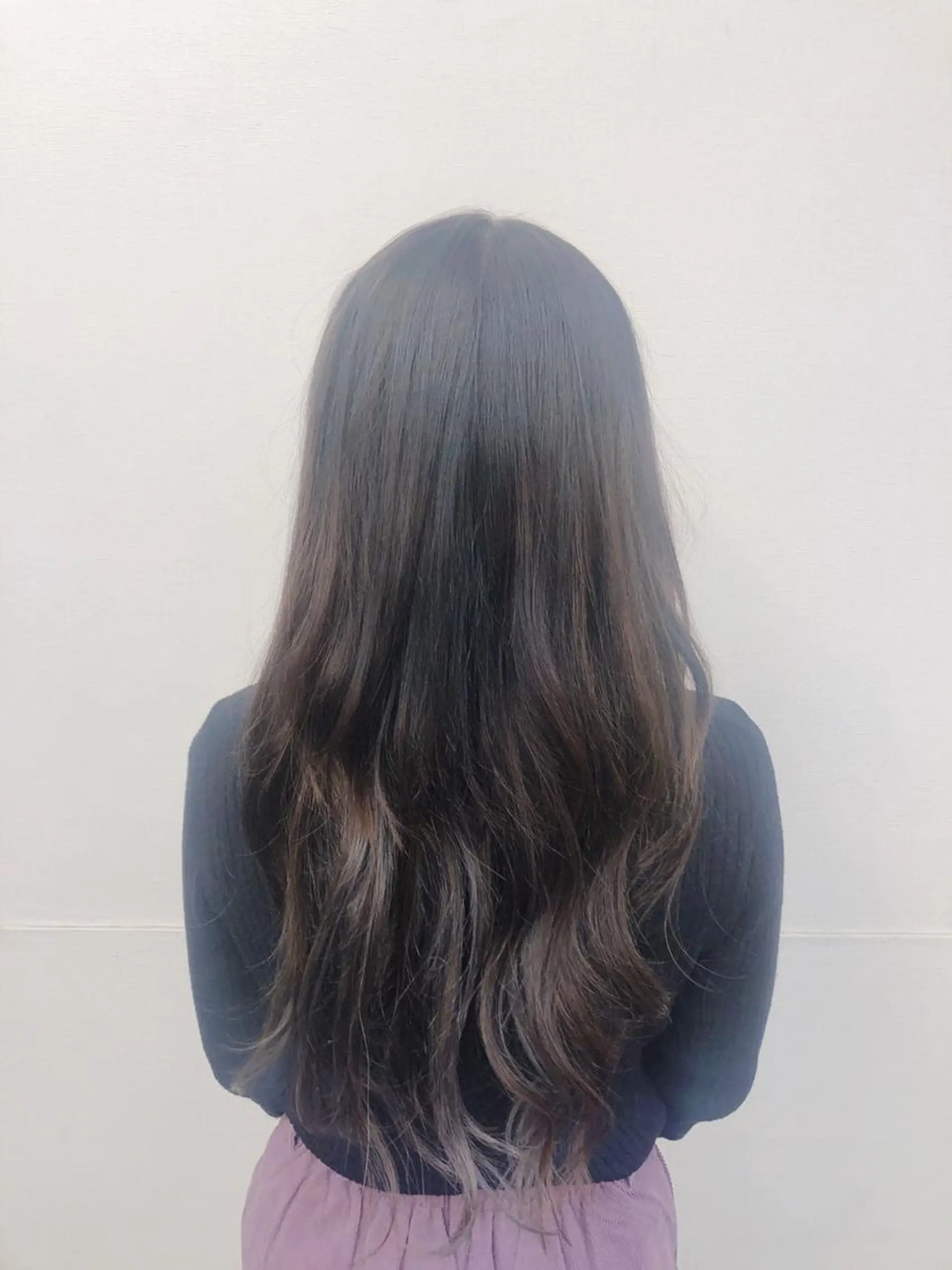 ロング 編み込みエクステ エクステ ロング エクステ インヘアー/美容院 /下伊福店/﨑山瑠依のヘアスタイル