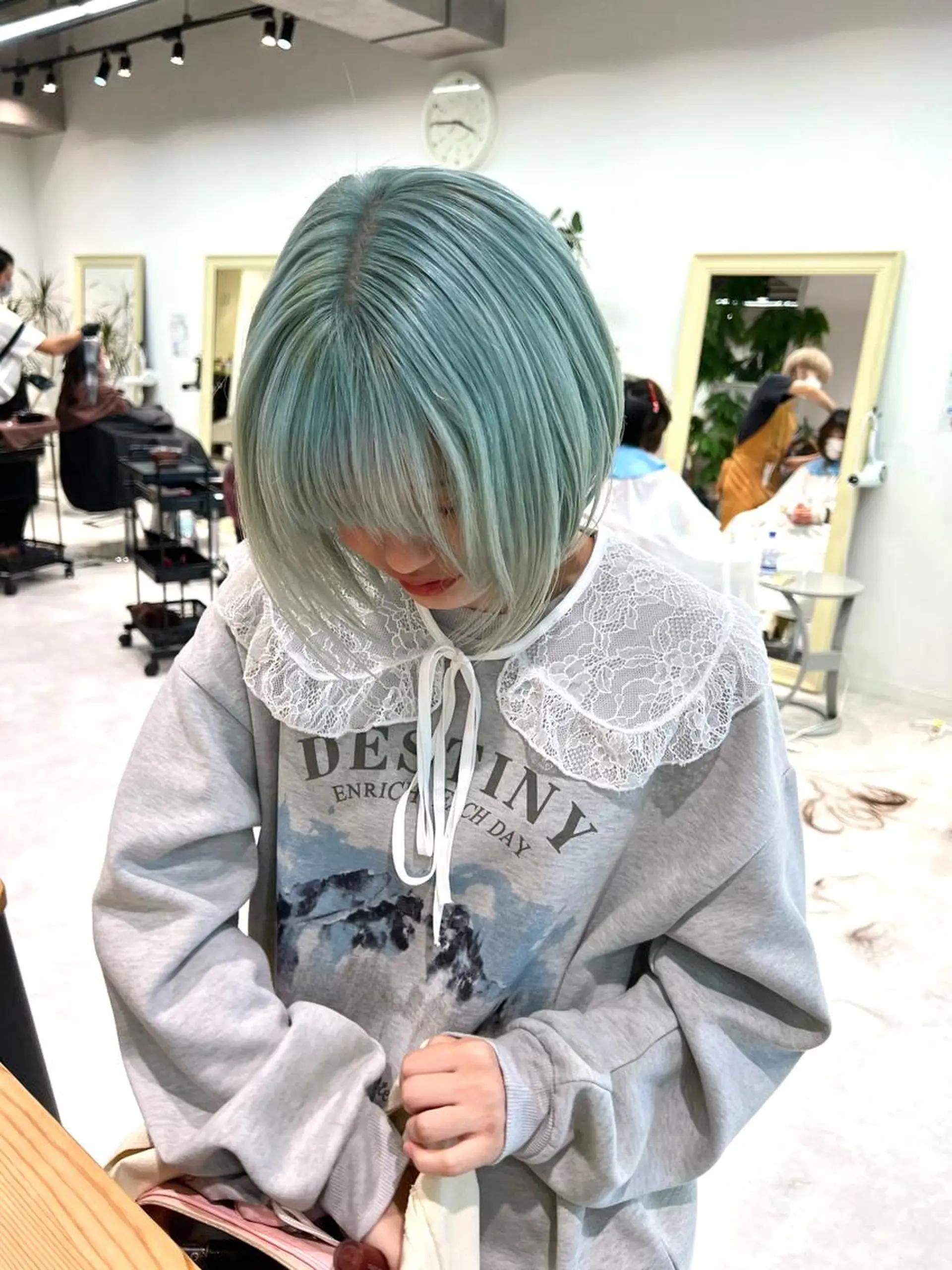 ショート カラー カット ヘアカラー トリートメント 🍀お悩み改善憧れの 美髪　小林風雅のヘアスタイル