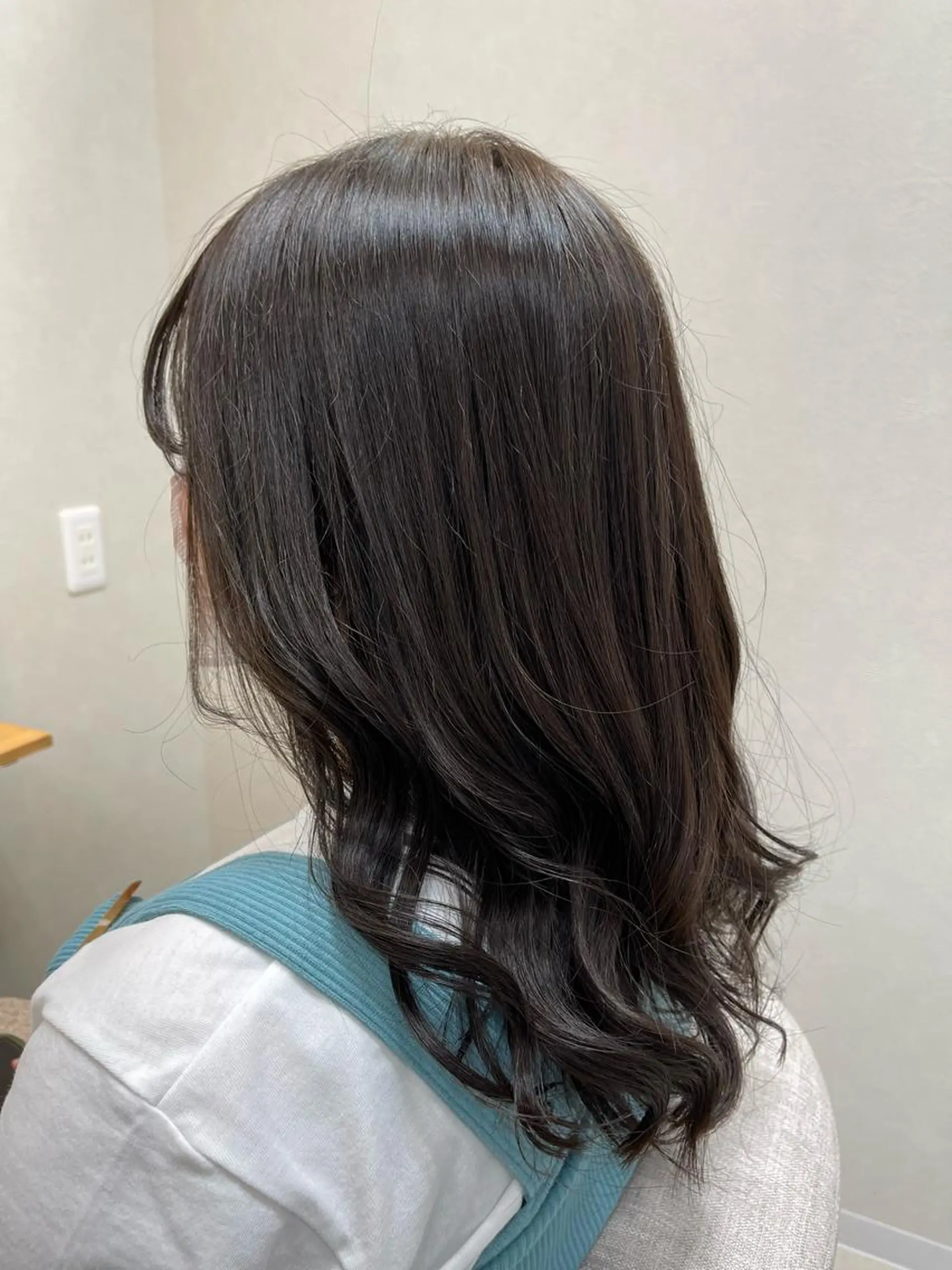 セミロング カラー カット ヘアカラー 池田 雄太 ✨美髪縮毛矯正✨のヘアスタイル