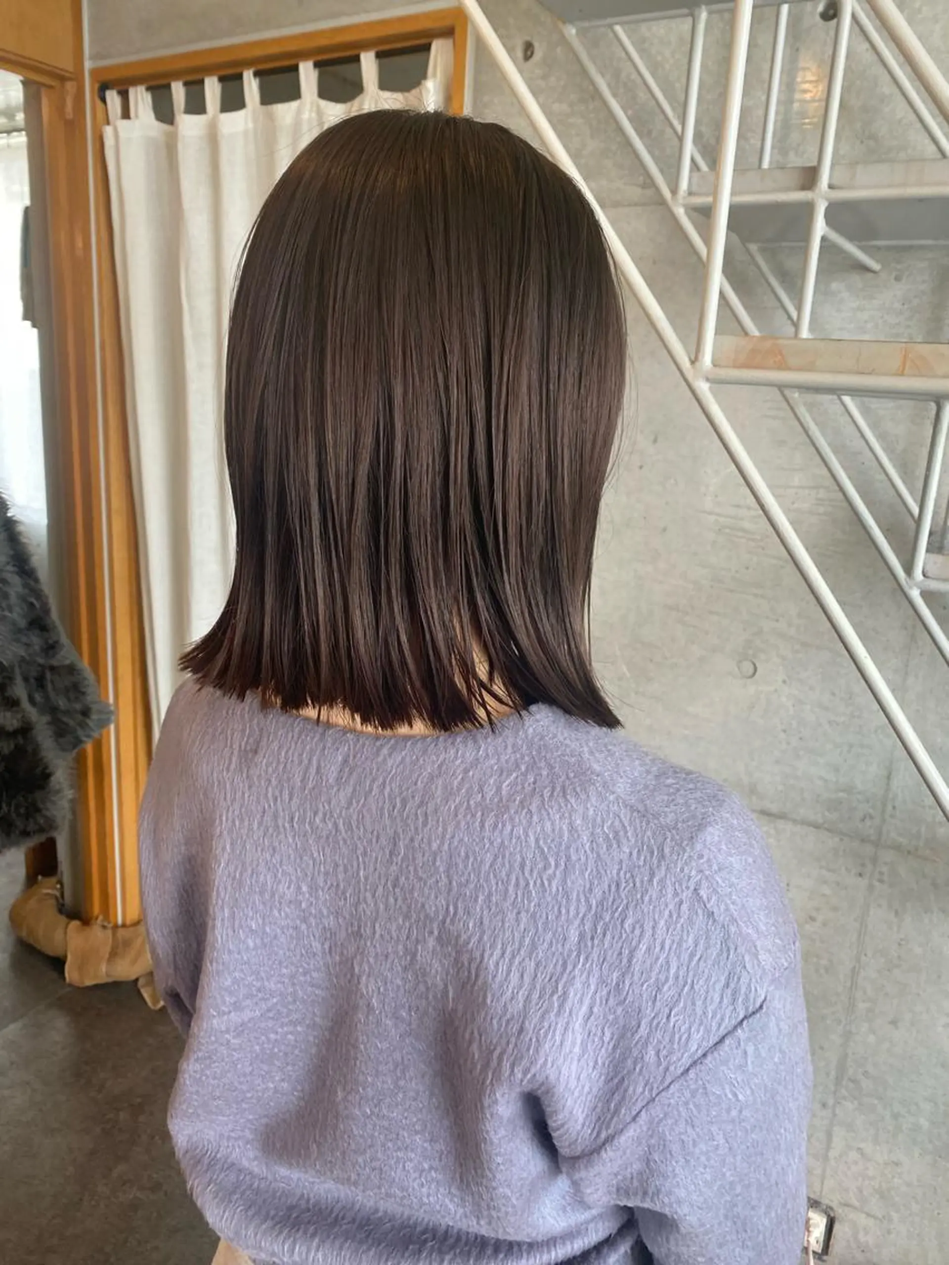 ミディアム カラー パーマ ヘアアレンジ メンズ キッズ ネイル マツエク・マツパ アイブロウ モリモト サナのヘアスタイル