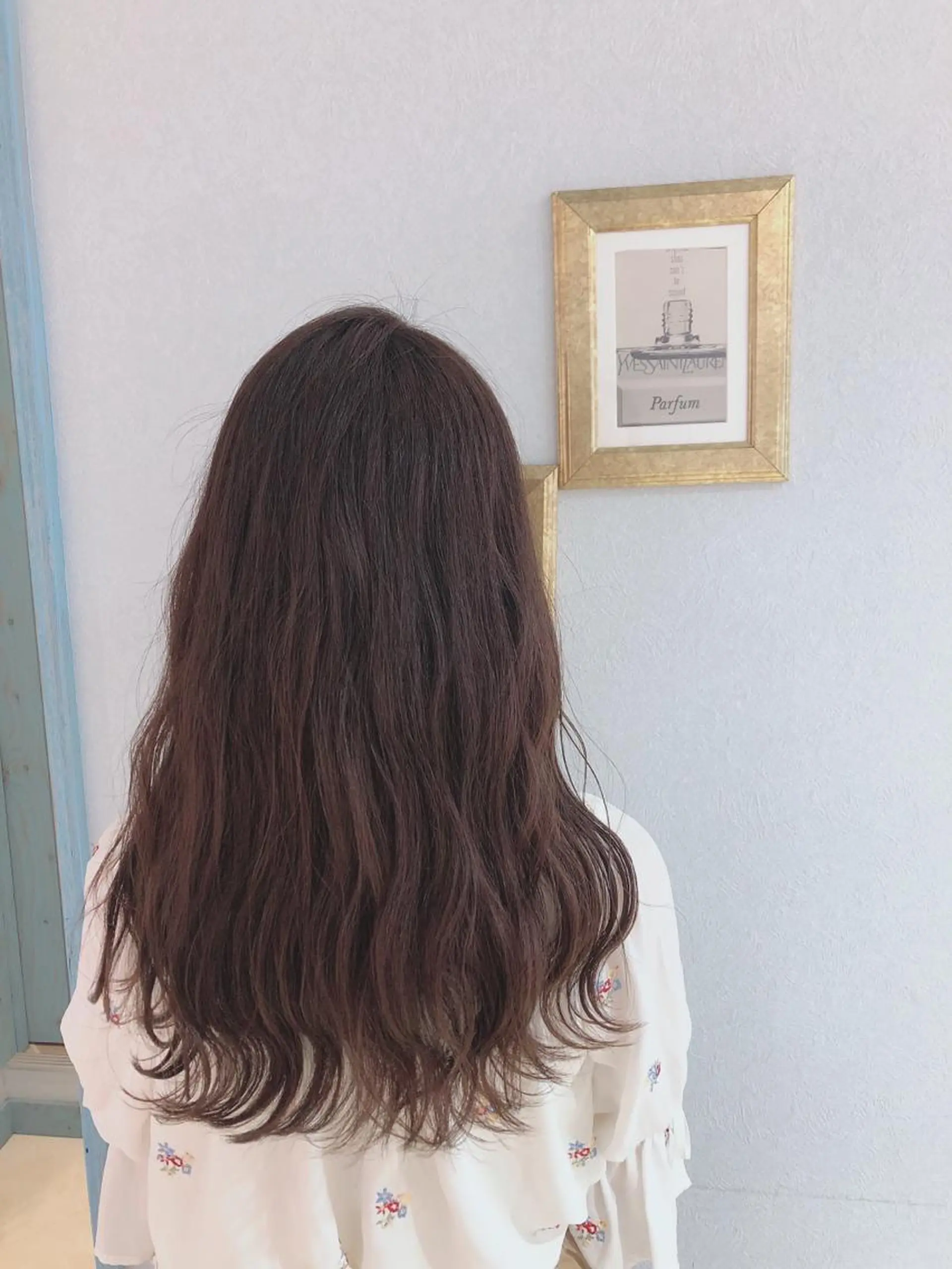 セミロング カット ヘアカラー トリートメント 代表山口ひな 髪質改善のプロのヘアスタイル