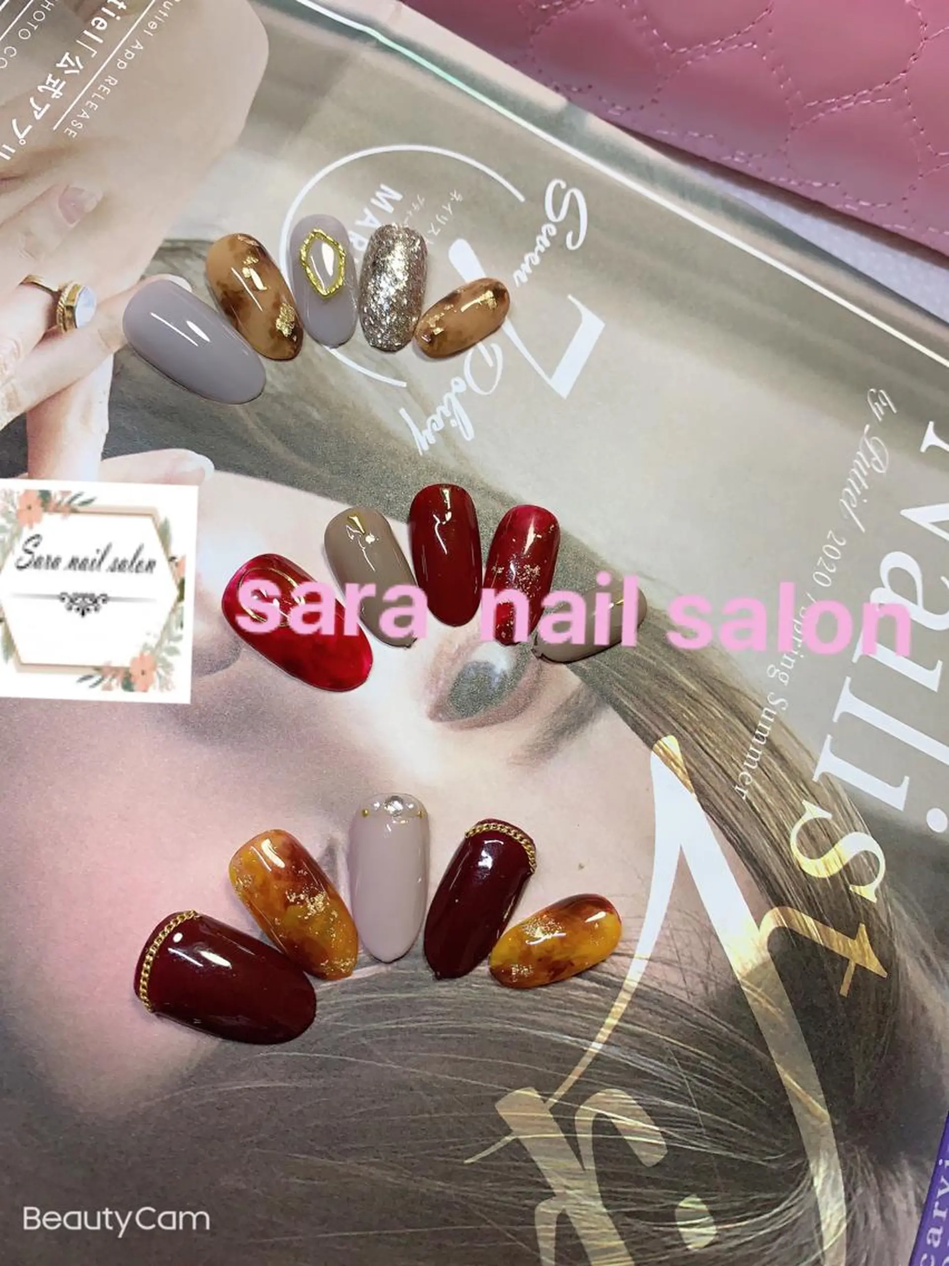 ネイル 小岩 Saraのネイルデザイン