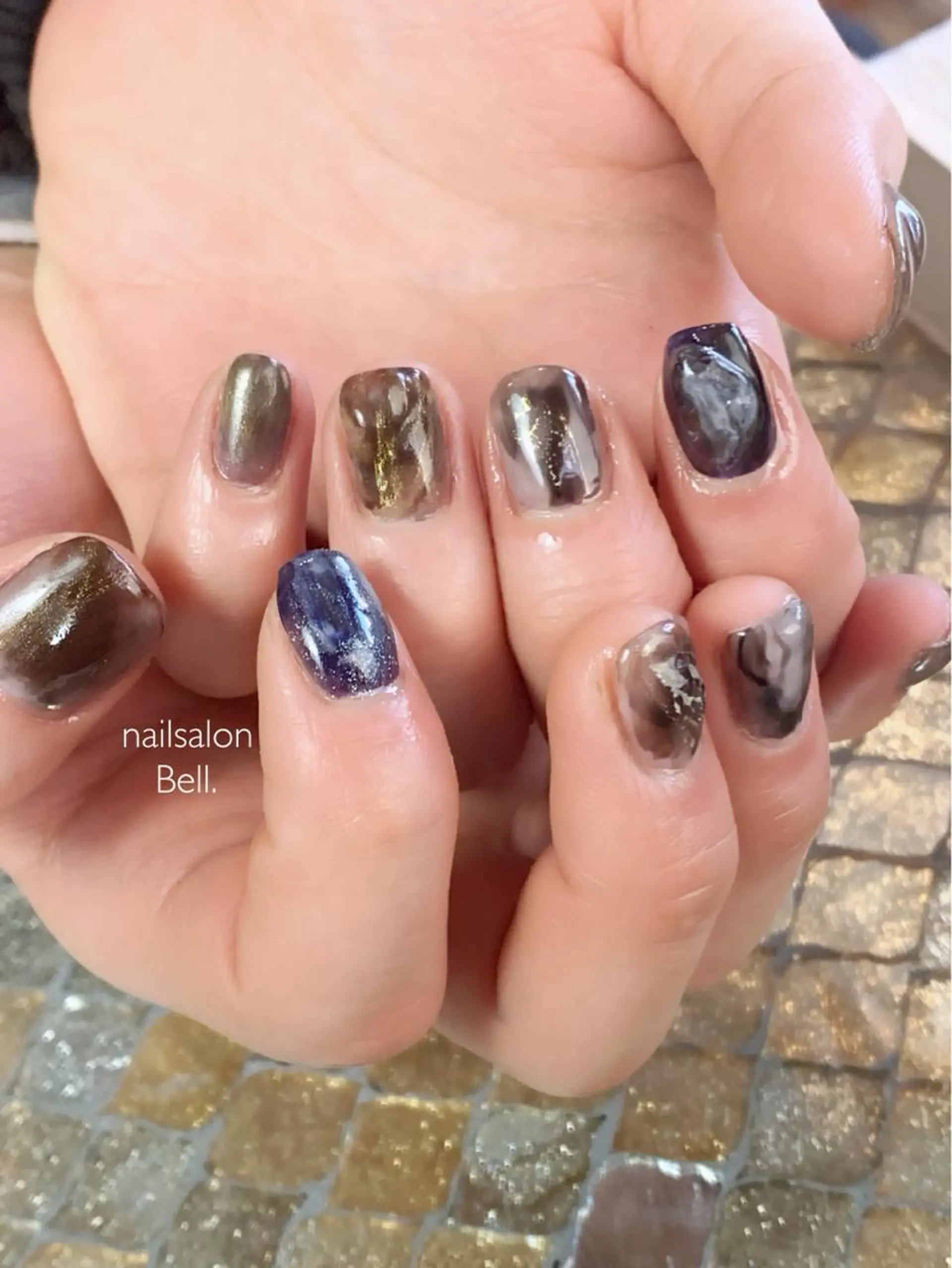 メンズ ネイル Y. Reonaのネイルデザイン