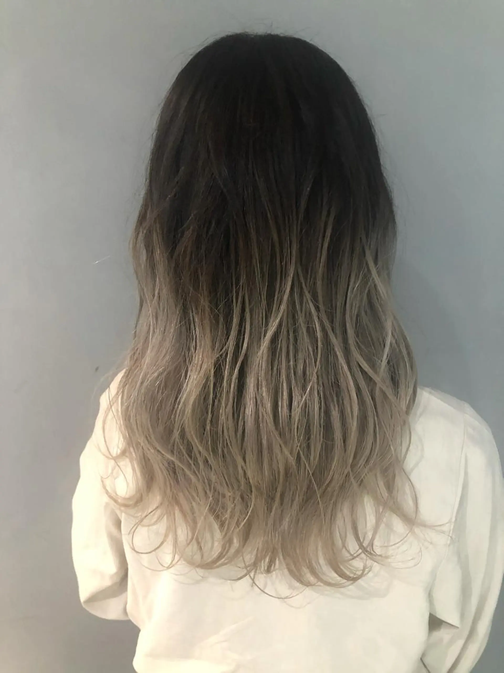 セミロング カラー グラデーションカラー ヘアカラー トリートメント レイヤー/髪質改善/ ブリーチ/コタケのヘアスタイル