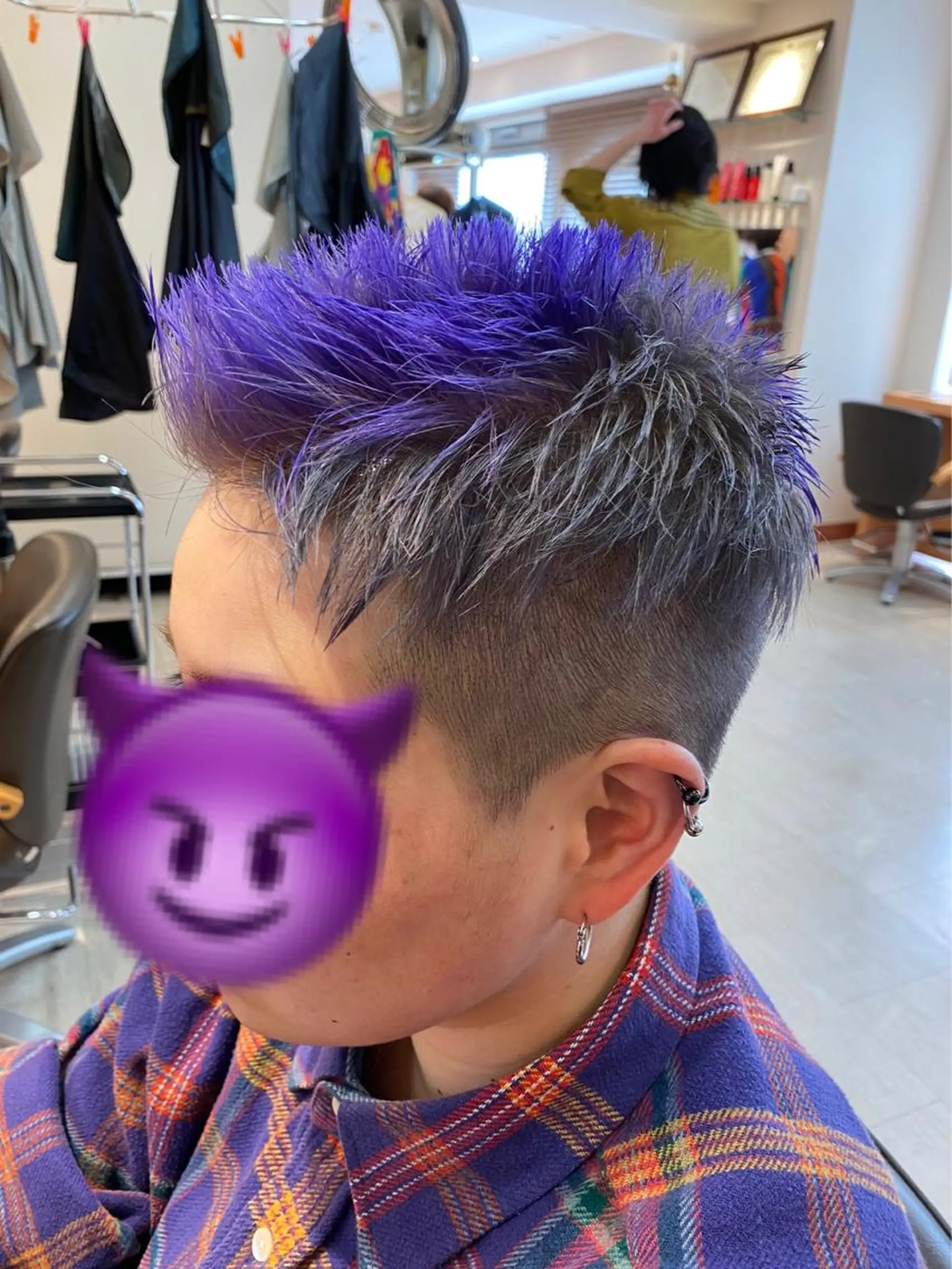 ショート カラー メンズ 🟢NEGi🟣 🫧髪質改善のヘアスタイル